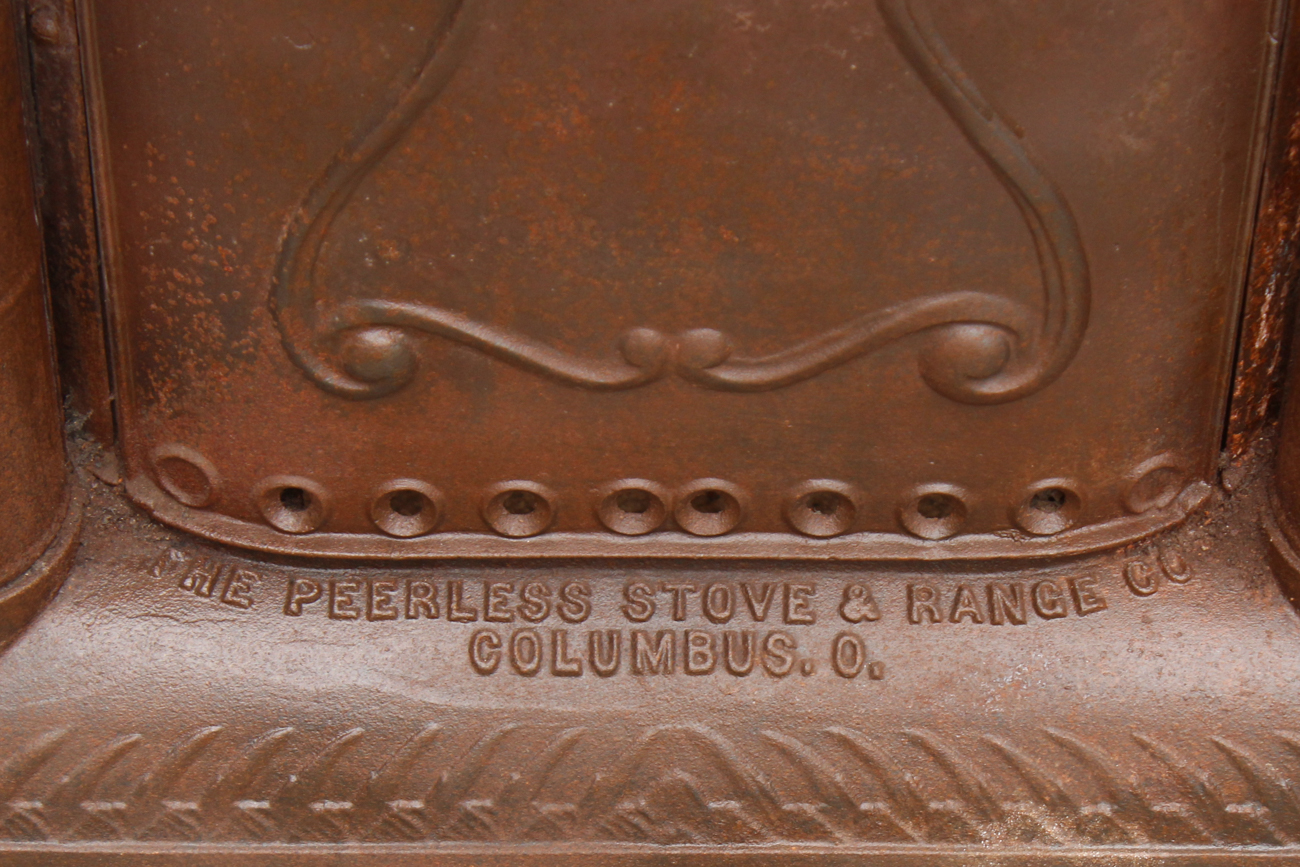 Antique Cast Iron Peerless Gas Stove