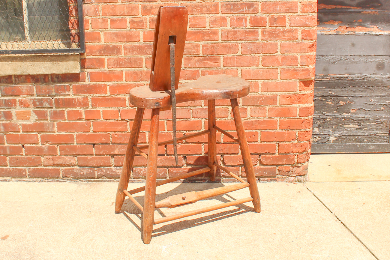 Antique Work Stool
