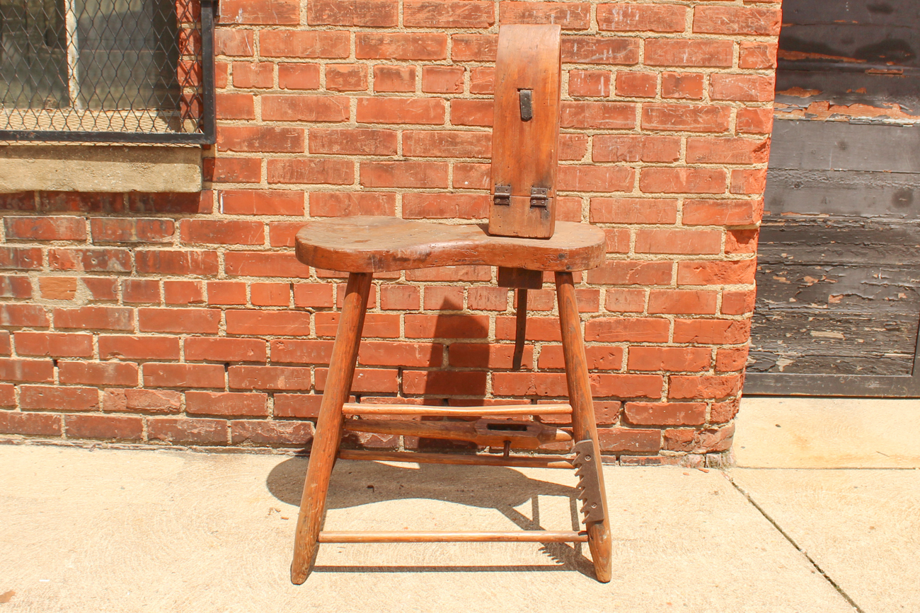 Antique Work Stool