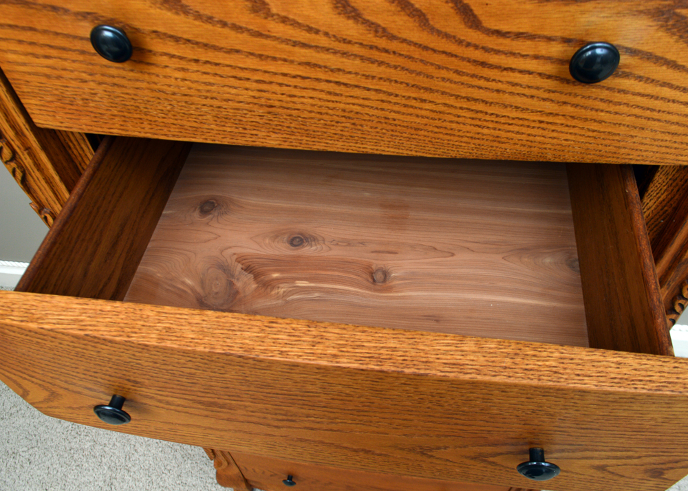 Oak Lingerie Chest by Oakwood Interior