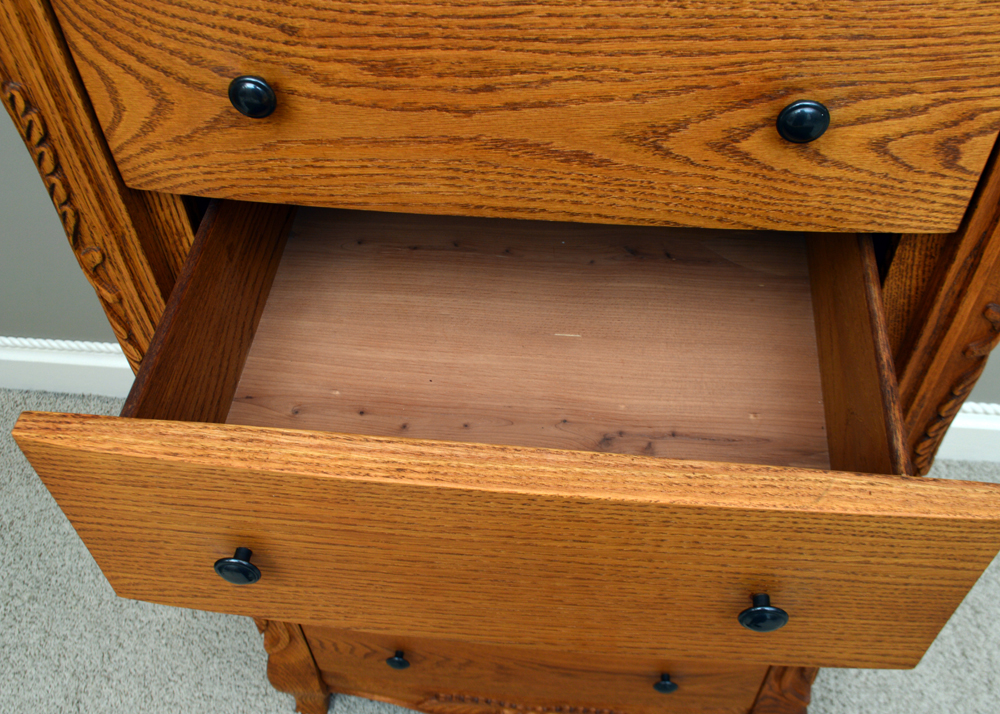 Oak Lingerie Chest by Oakwood Interior