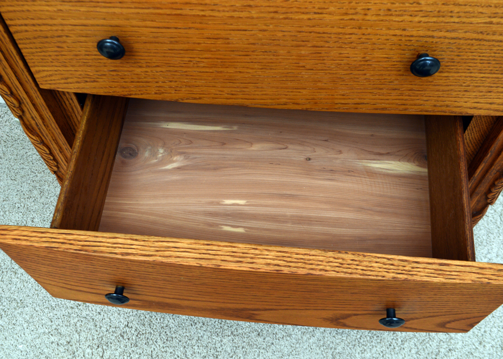 Oak Lingerie Chest by Oakwood Interior