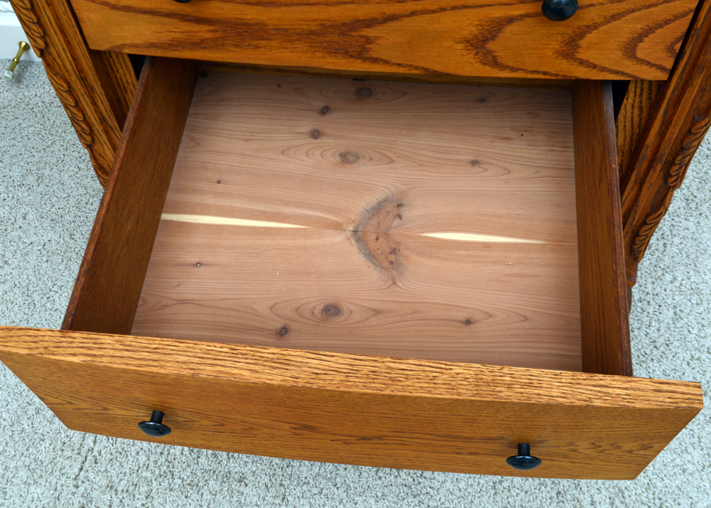 Oak Lingerie Chest by Oakwood Interior