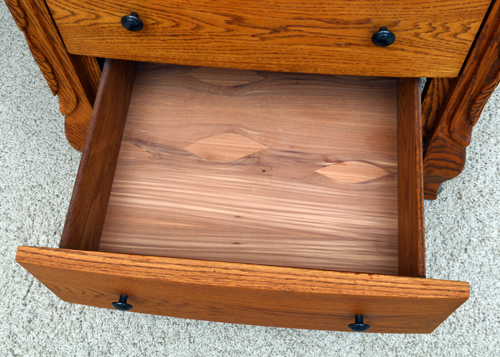 Oak Lingerie Chest by Oakwood Interior