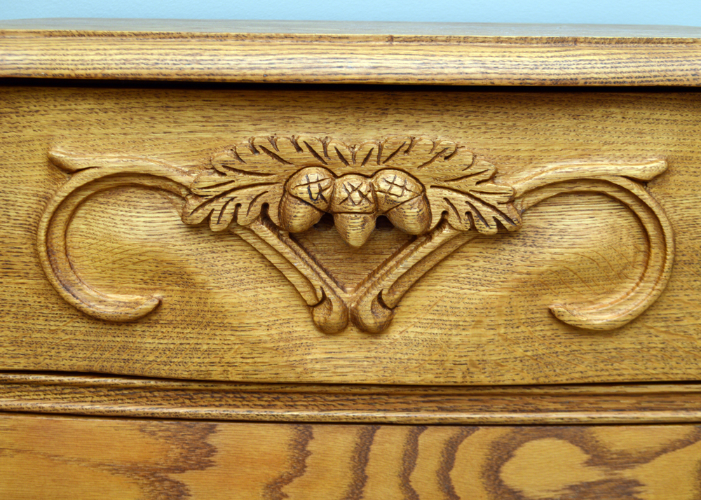 Oak Lingerie Chest by Oakwood Interior