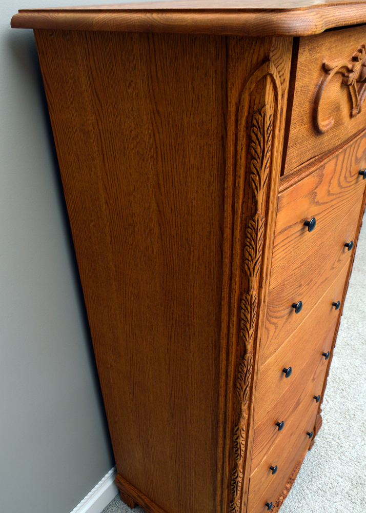 Oak Lingerie Chest by Oakwood Interior