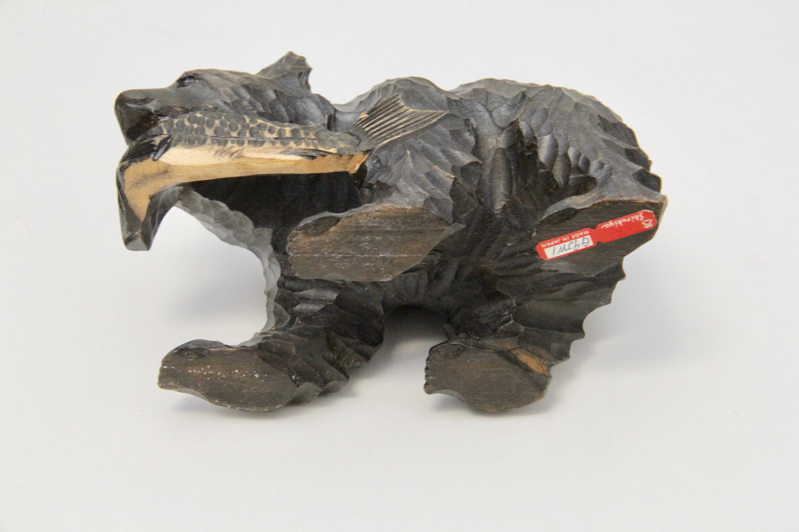 Collection of Vintage Carved Wood Animal Figurines