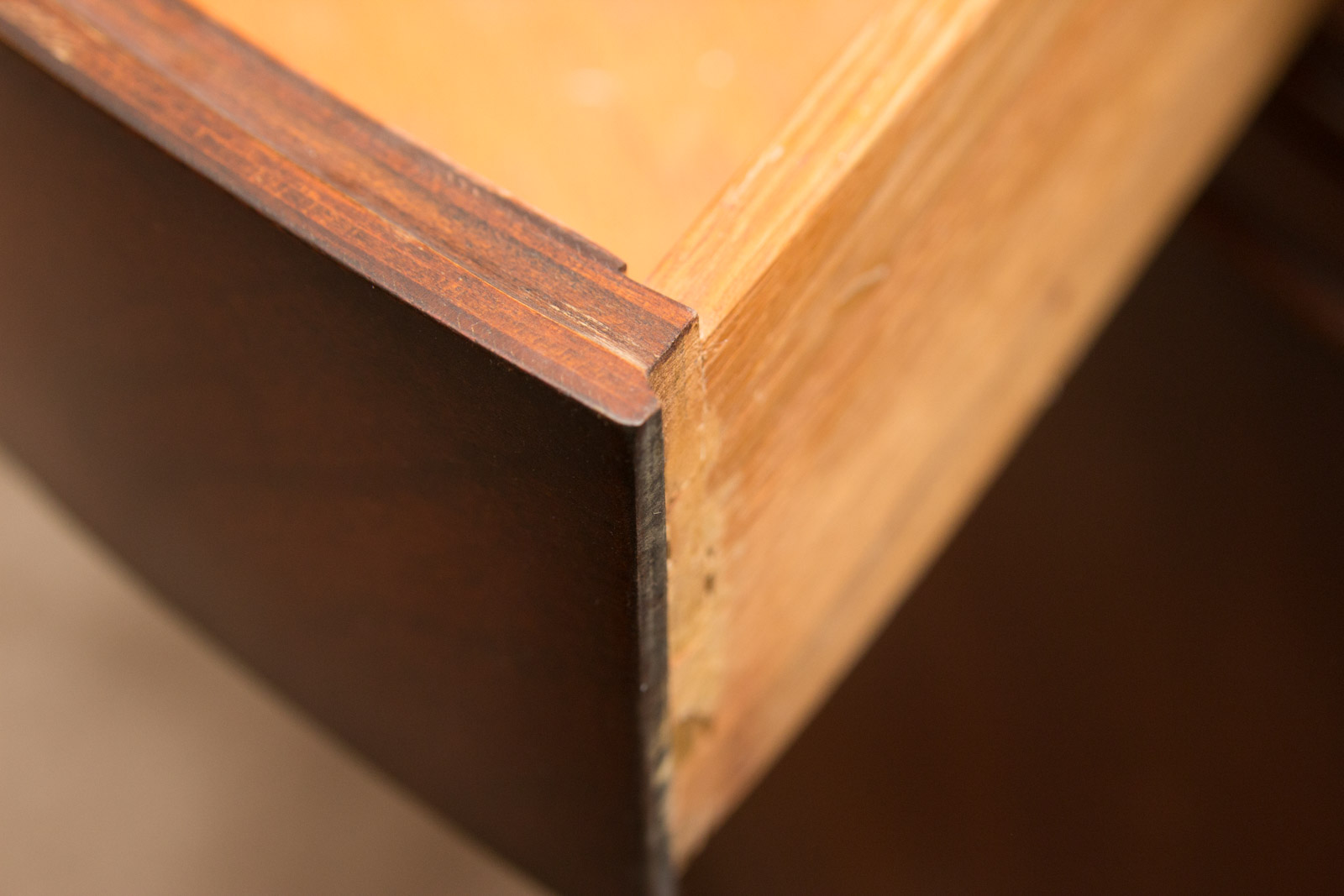 Hepplewhite Style Demilune Corner Cabinet by Drexel