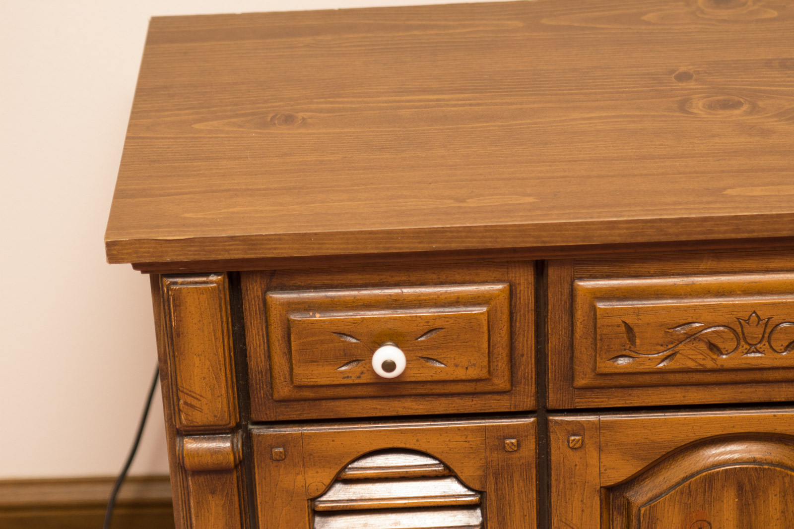Vintage Record Player and Stereo Console