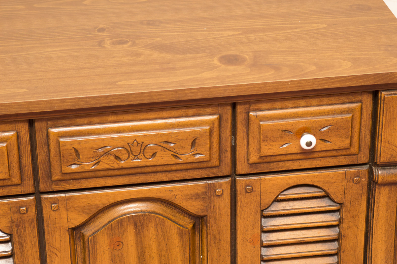 Vintage Record Player and Stereo Console