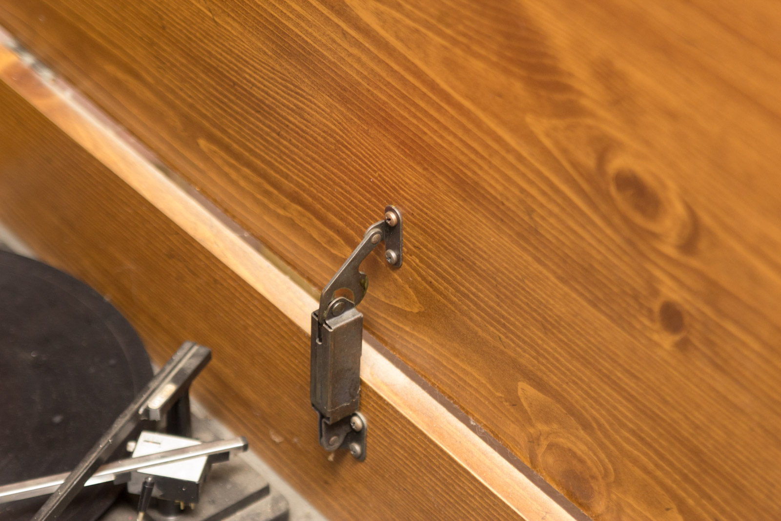 Vintage Record Player and Stereo Console