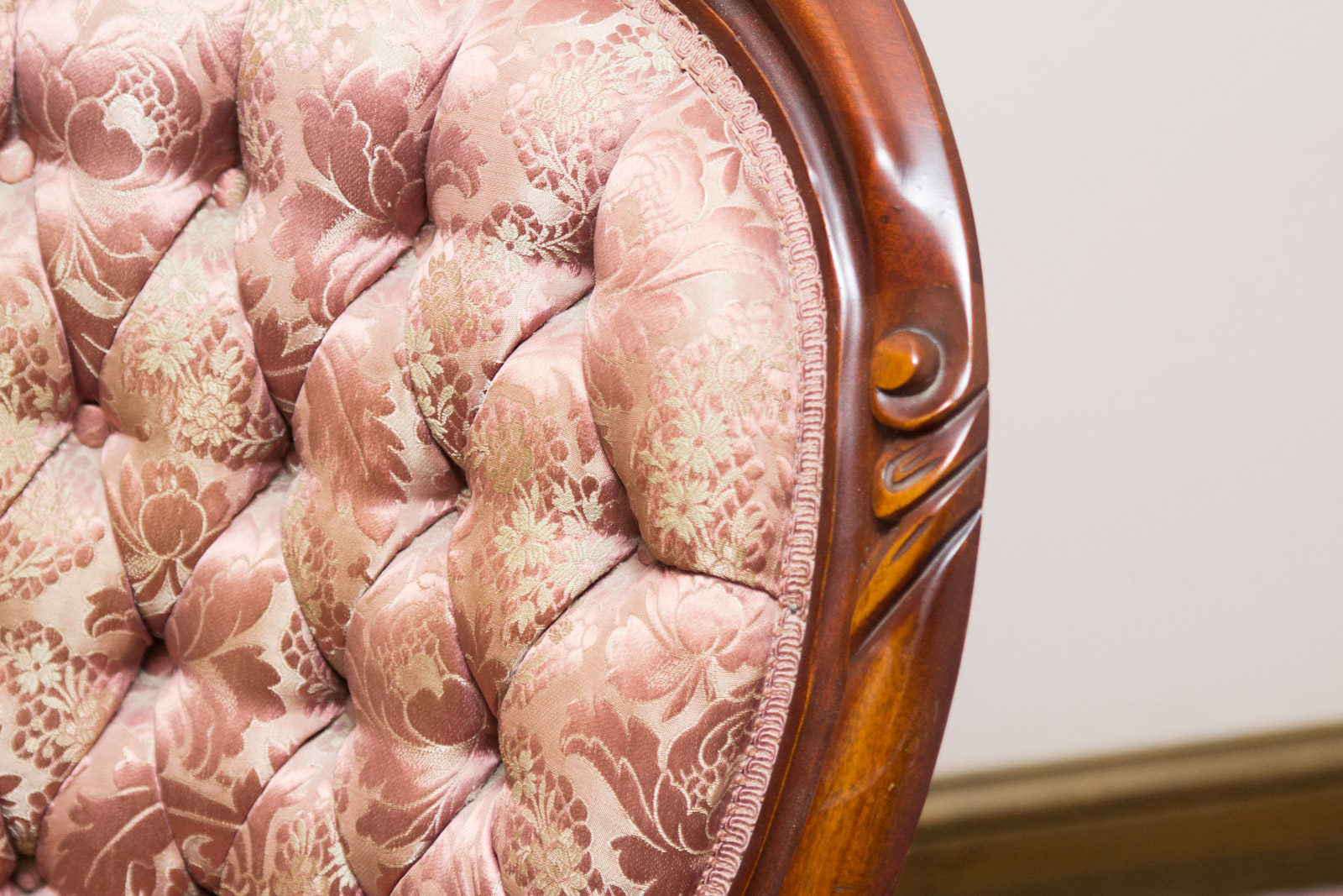 Antique to Vintage Balloon Back Rocking Chair