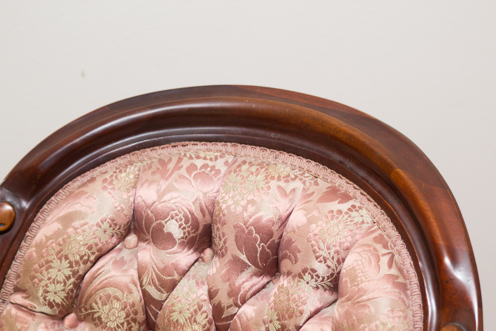 Antique to Vintage Balloon Back Rocking Chair