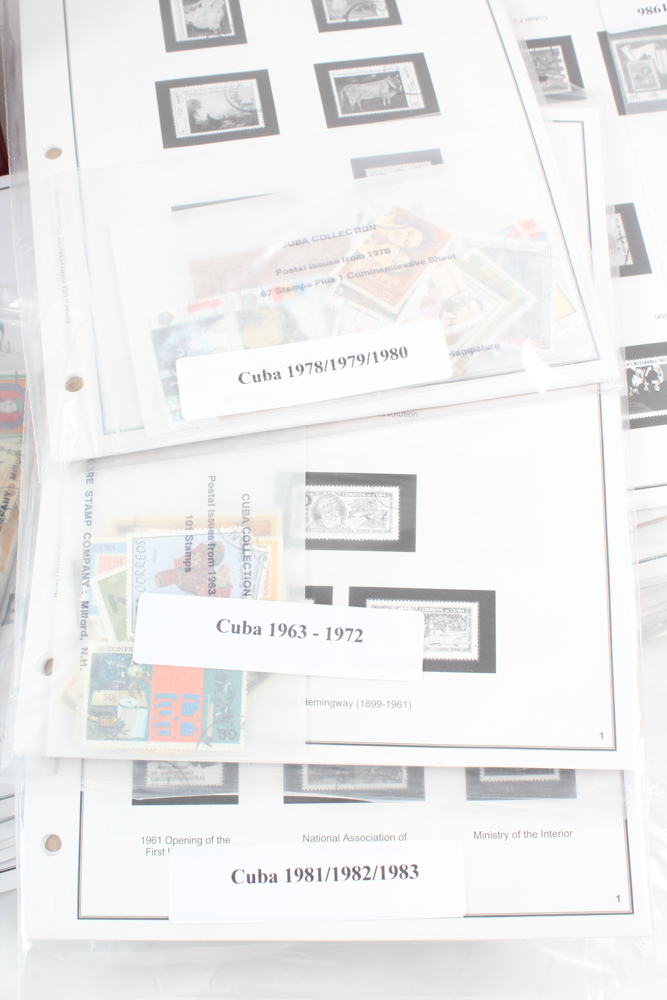 Cuban Year-Date Stamp Collections