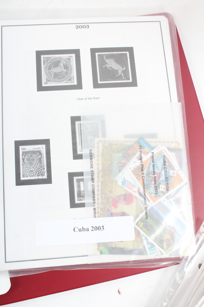Cuban Year-Date Stamp Collections