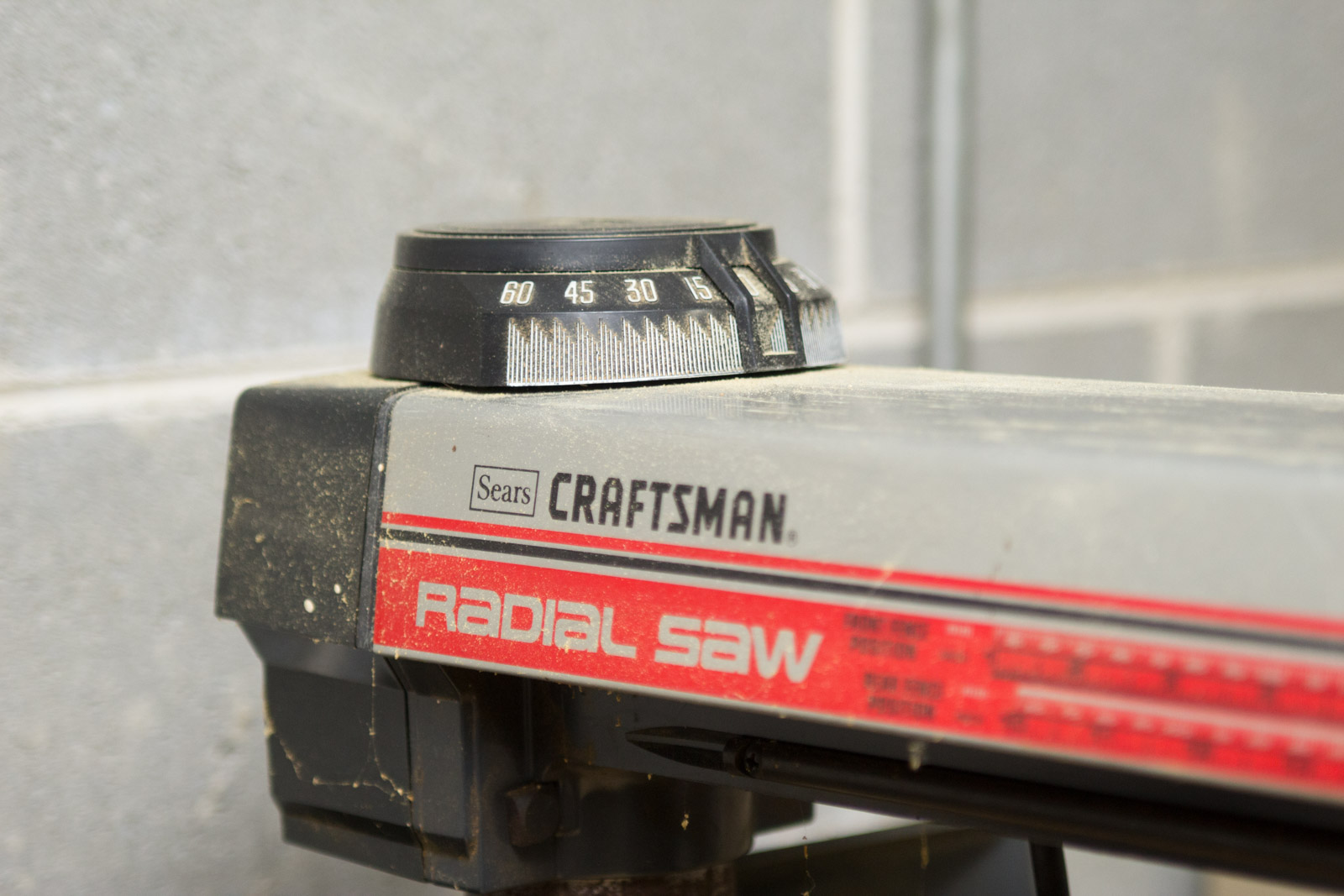 Craftsman 2.5 HP 10-Inch Radial Saw