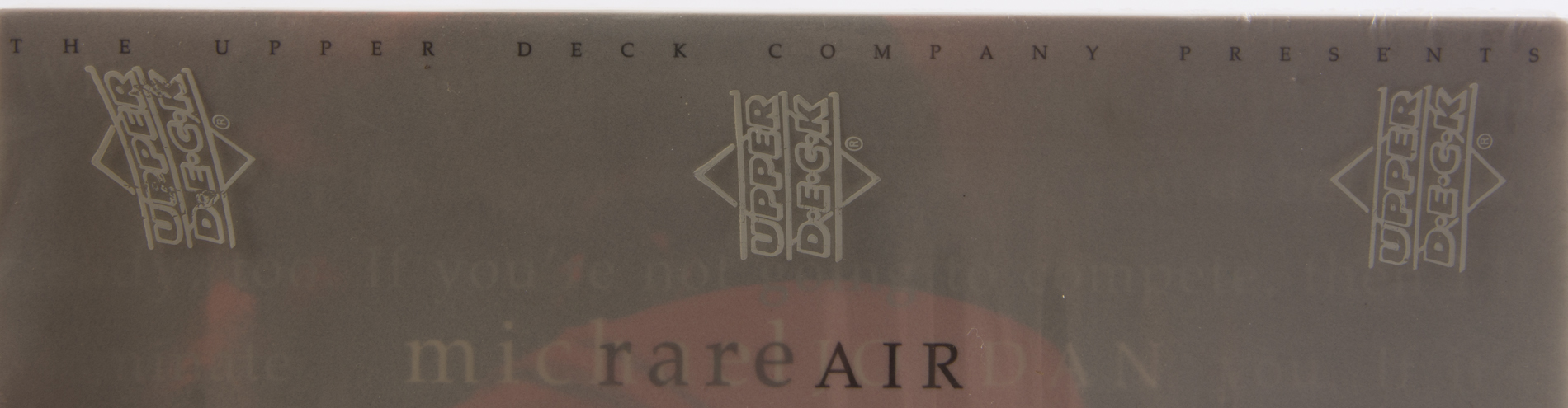 Michael Jordan Upper Deck Tribute Card Set "Rare Air"