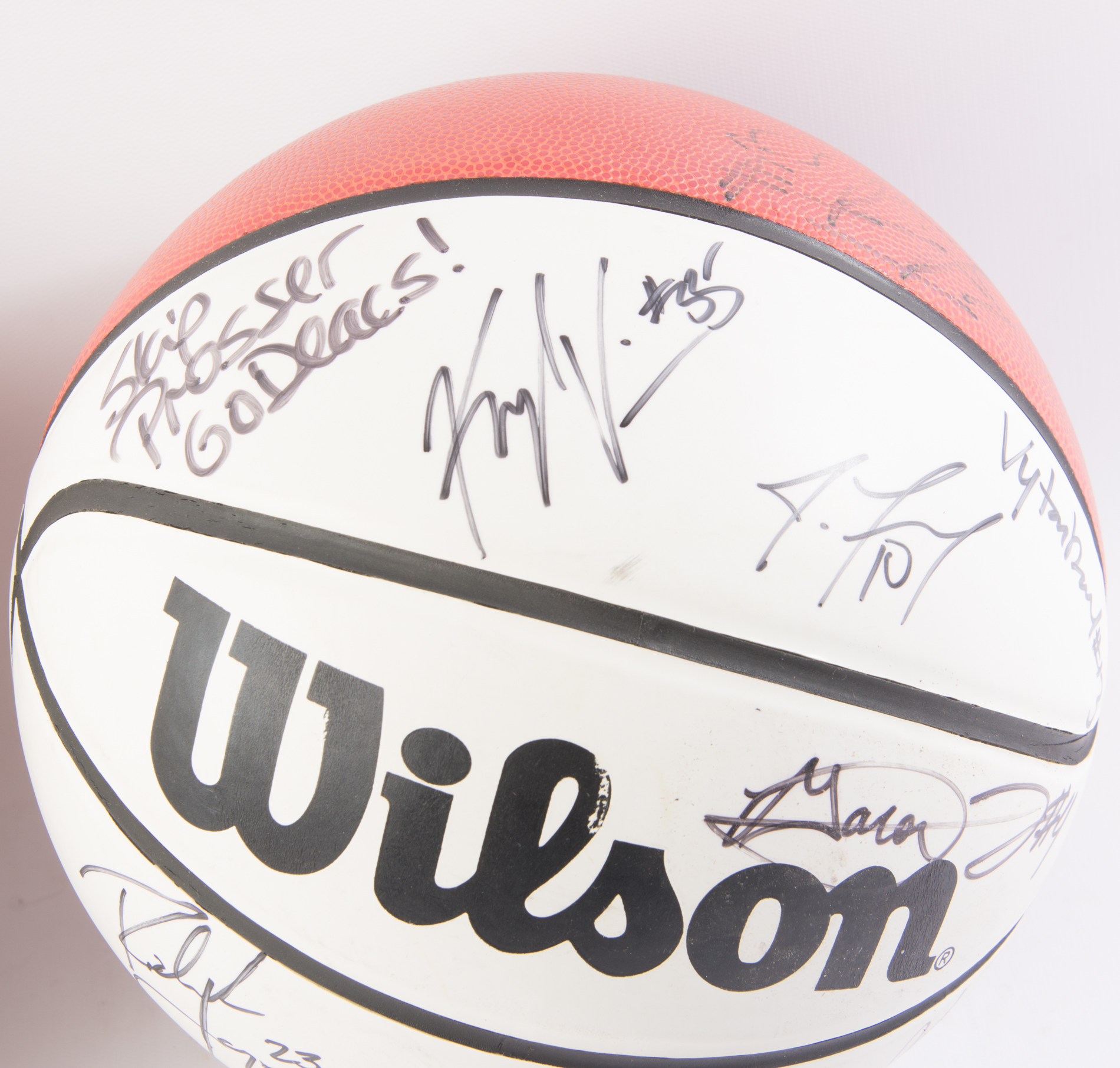 Pair of Wake Forest University Autographed Basketballs