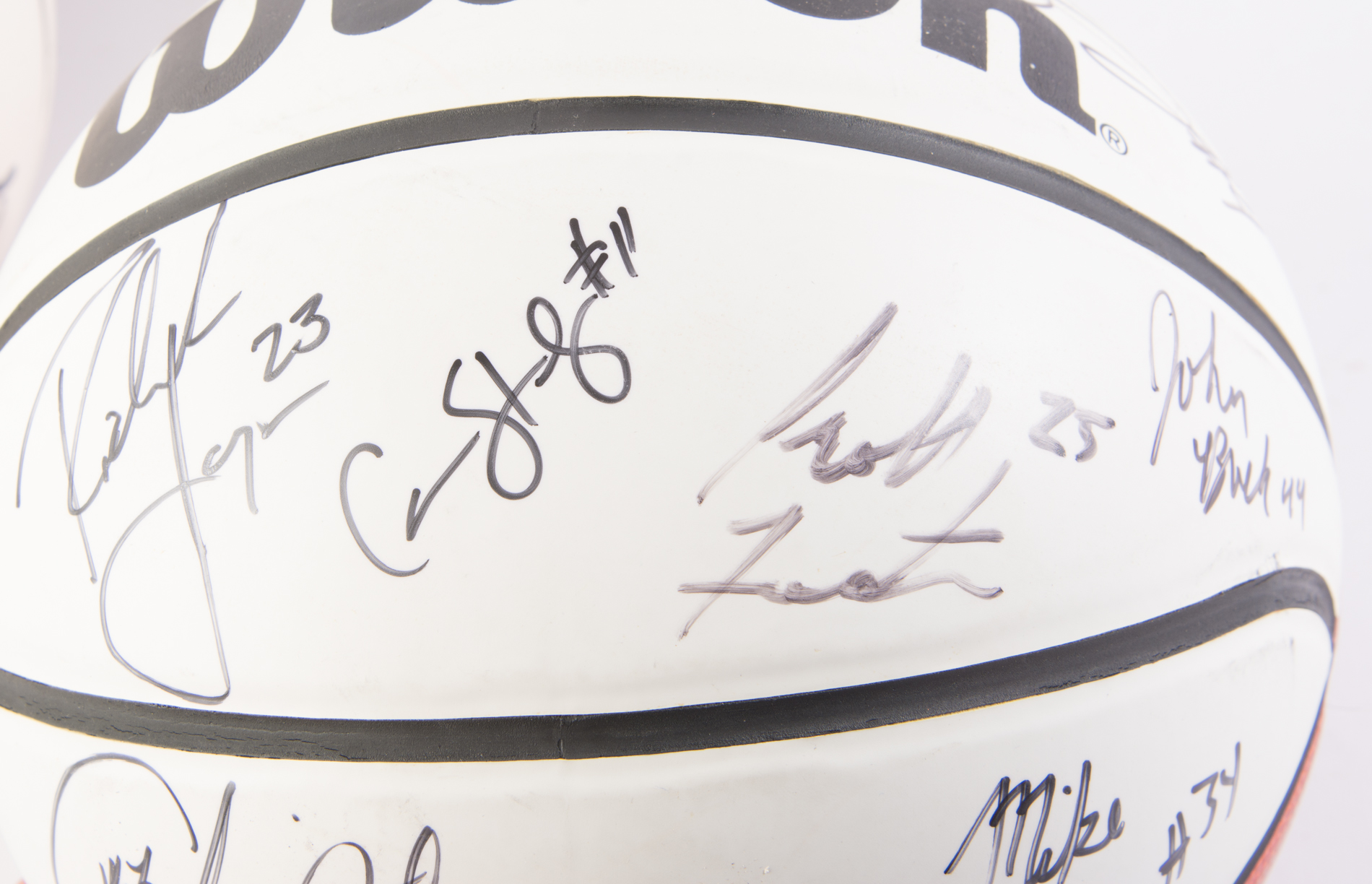 Pair of Wake Forest University Autographed Basketballs