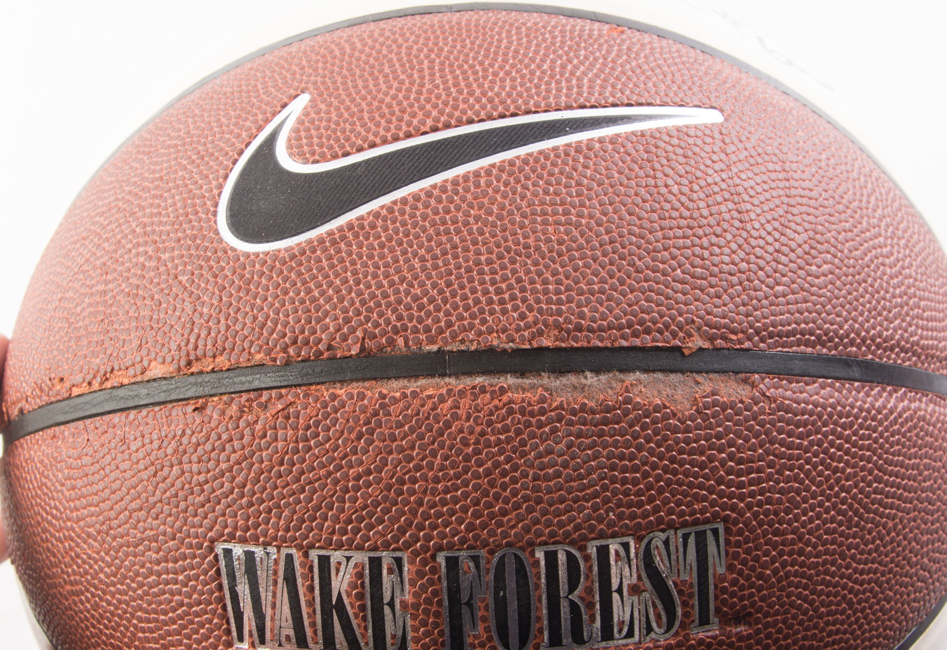 Pair of Wake Forest University Autographed Basketballs
