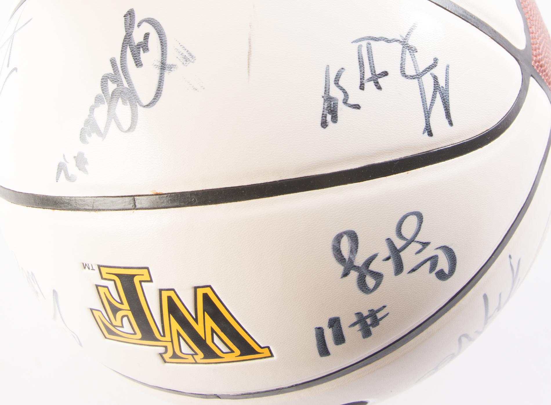 Pair of Wake Forest University Autographed Basketballs