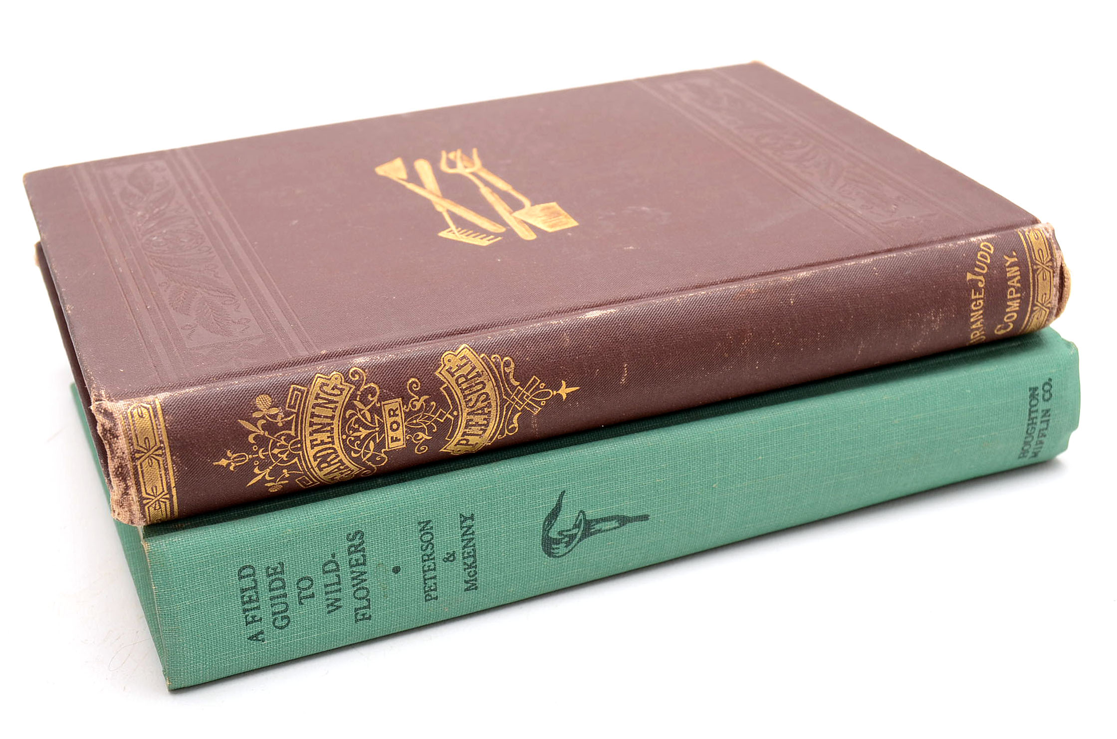 Collection of Antique and Vintage Gardening Books