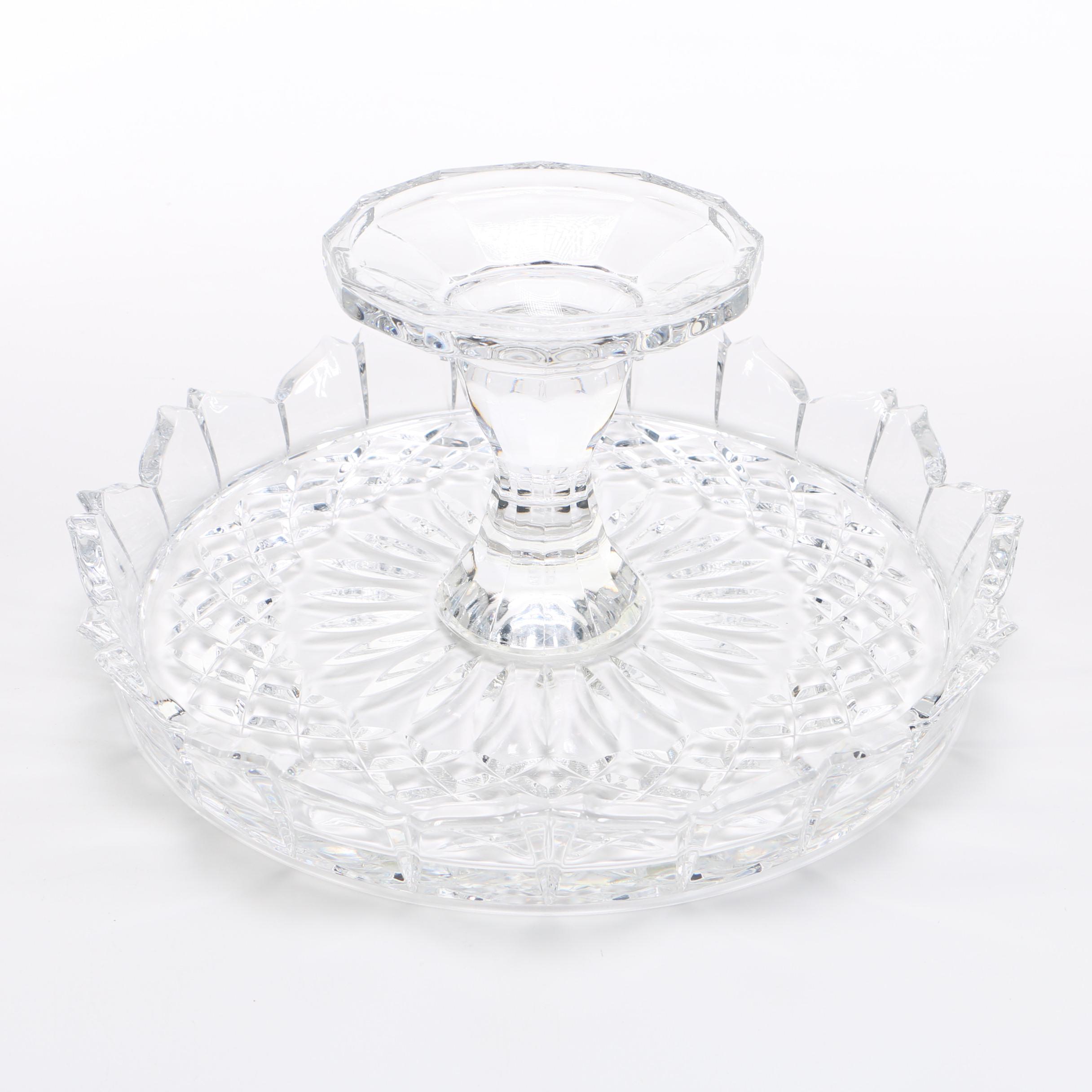 Crystal Pedestal Cake Stand