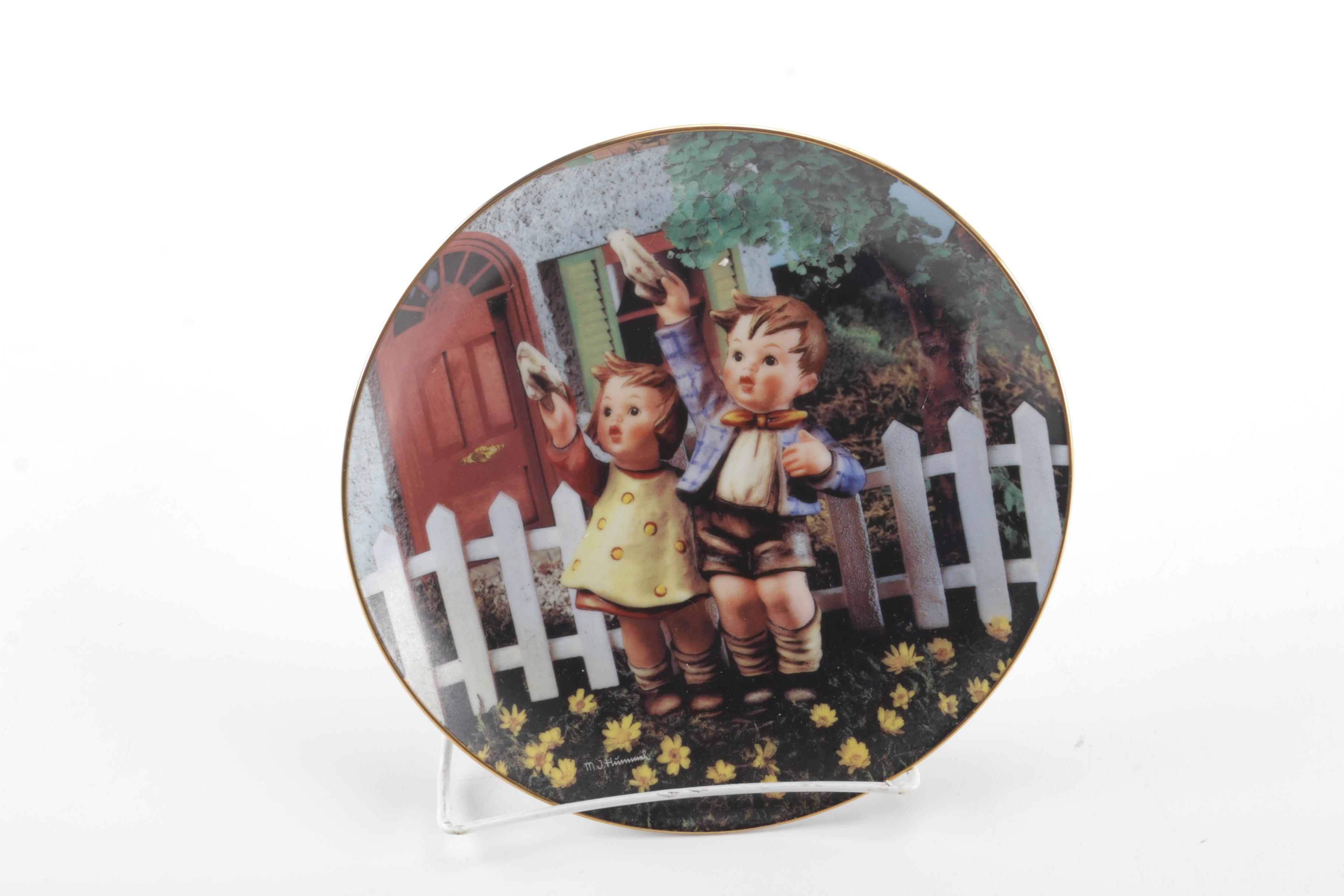 M.J. Hummel "Little Companions" Collector Decor Plates