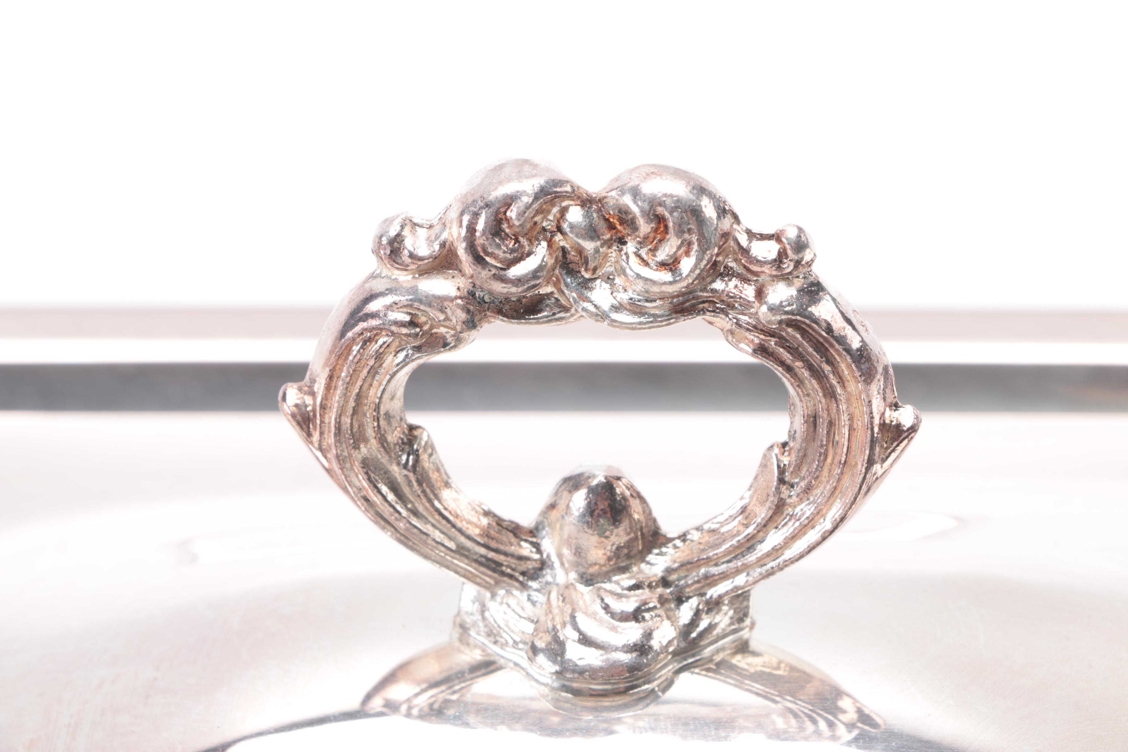 Assortment of Silver Plate Servingware Featuring Oneida