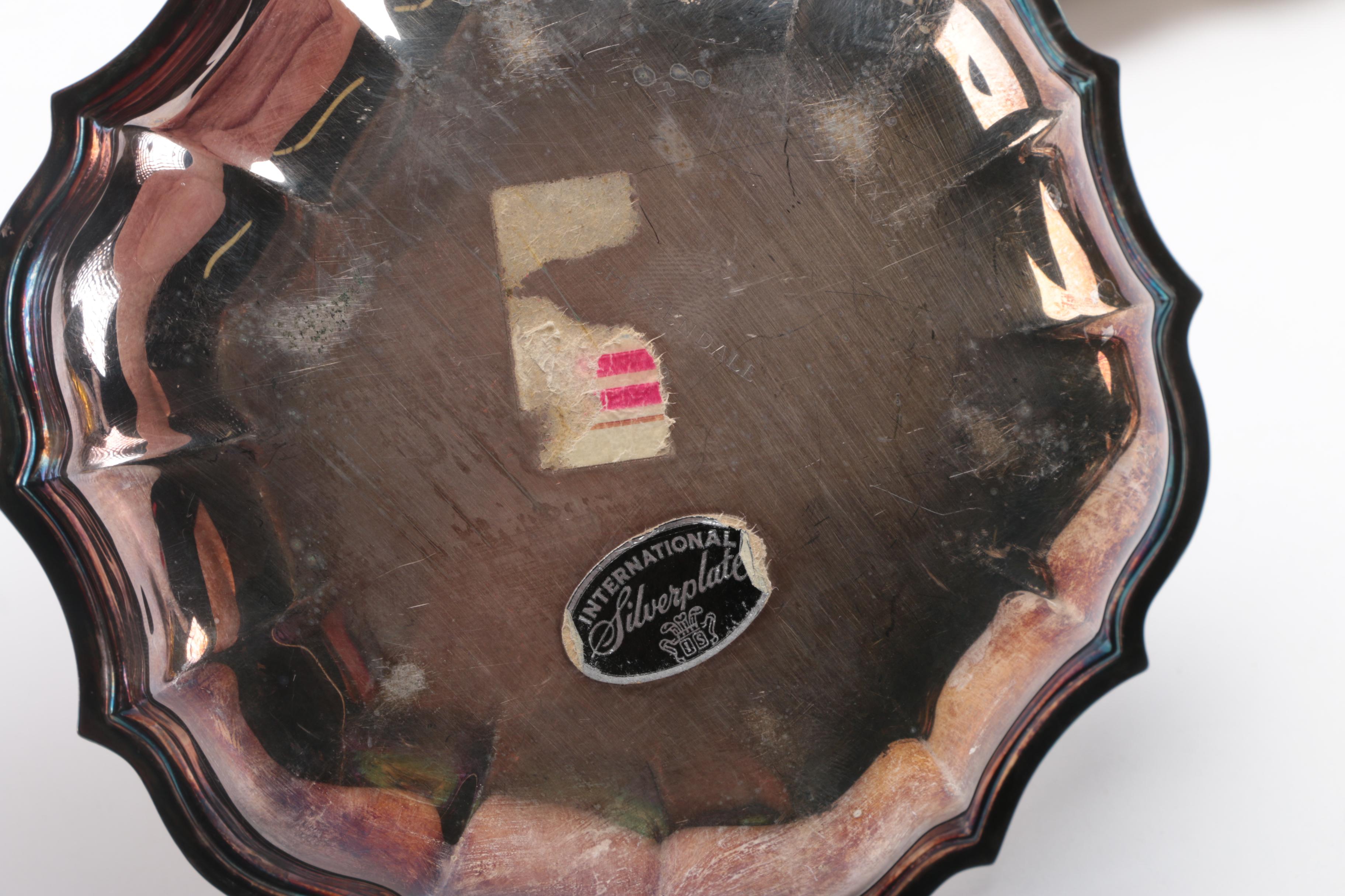 Assortment of Silver Plate Servingware Featuring Oneida