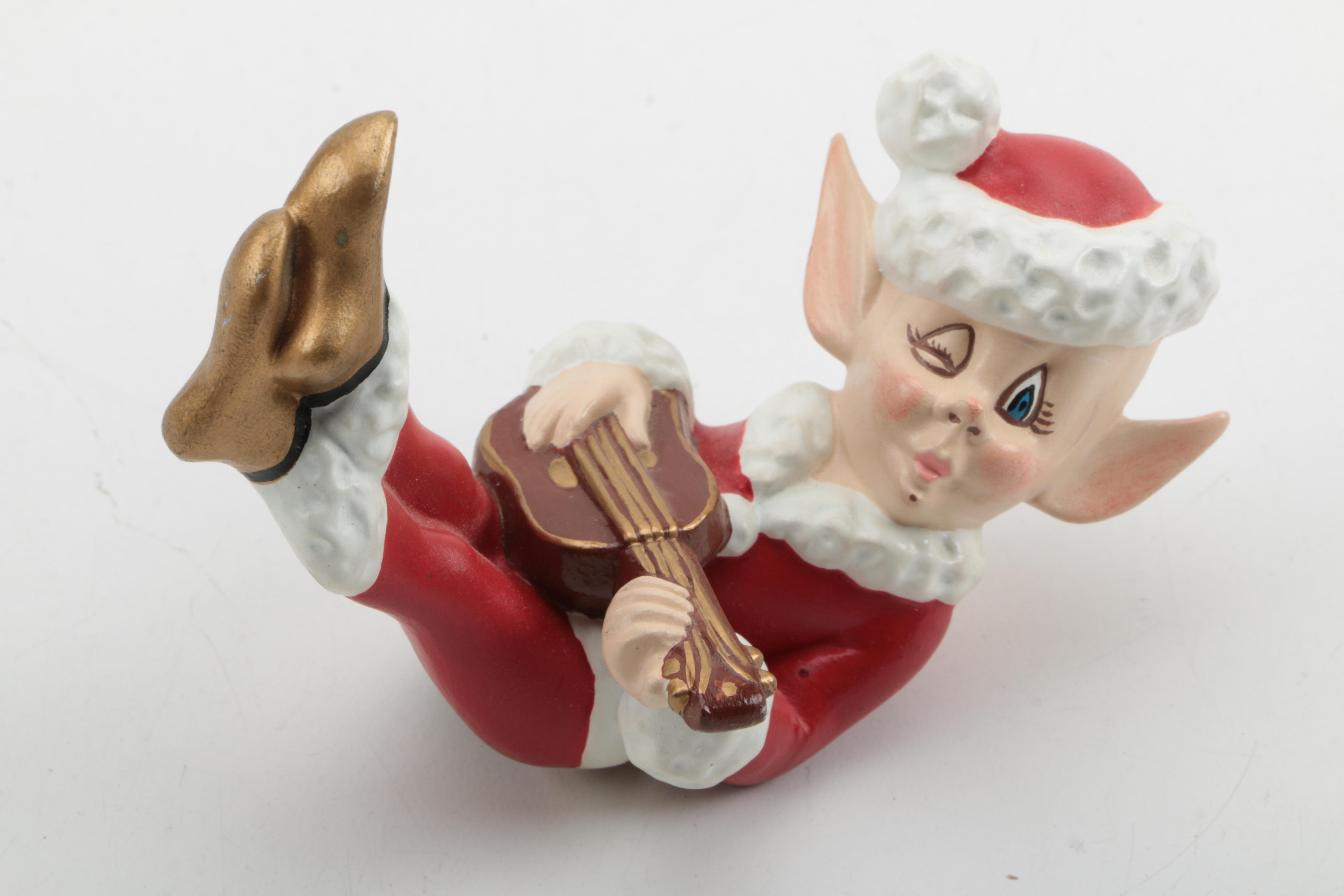 Holiday Elves and Decor