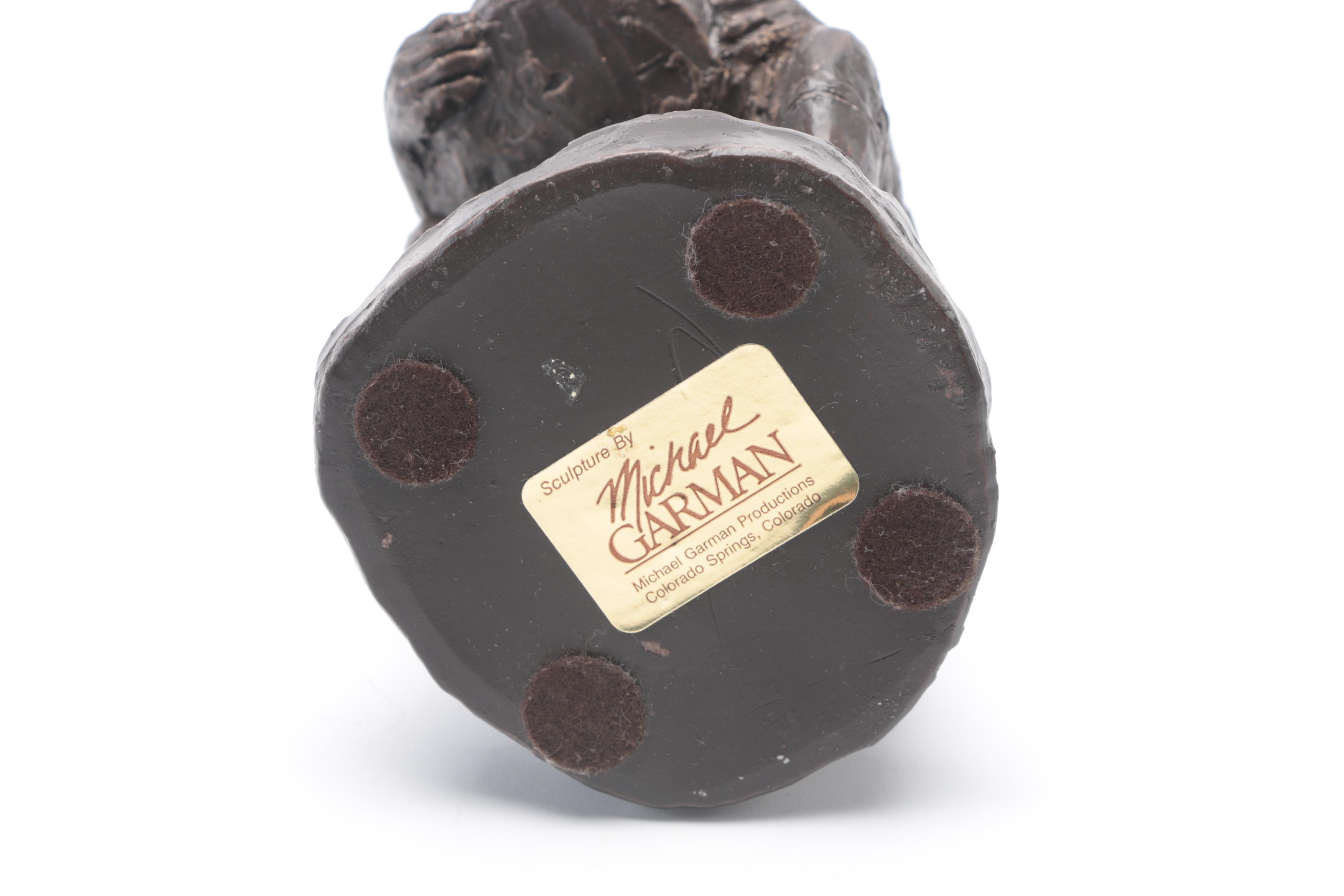 Group of Cowboy Resin Figurines