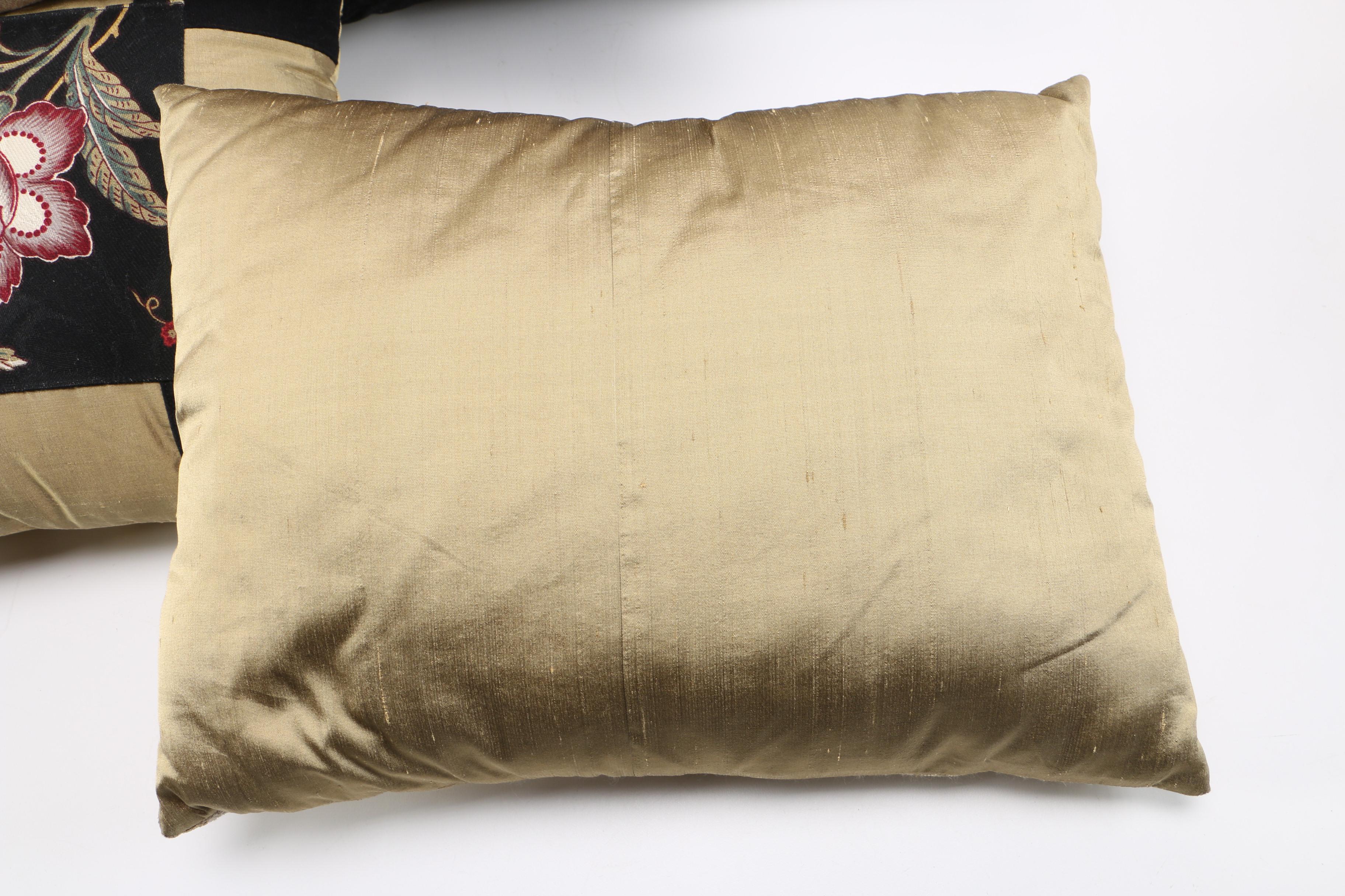 Assorted Floral Throw Pillows