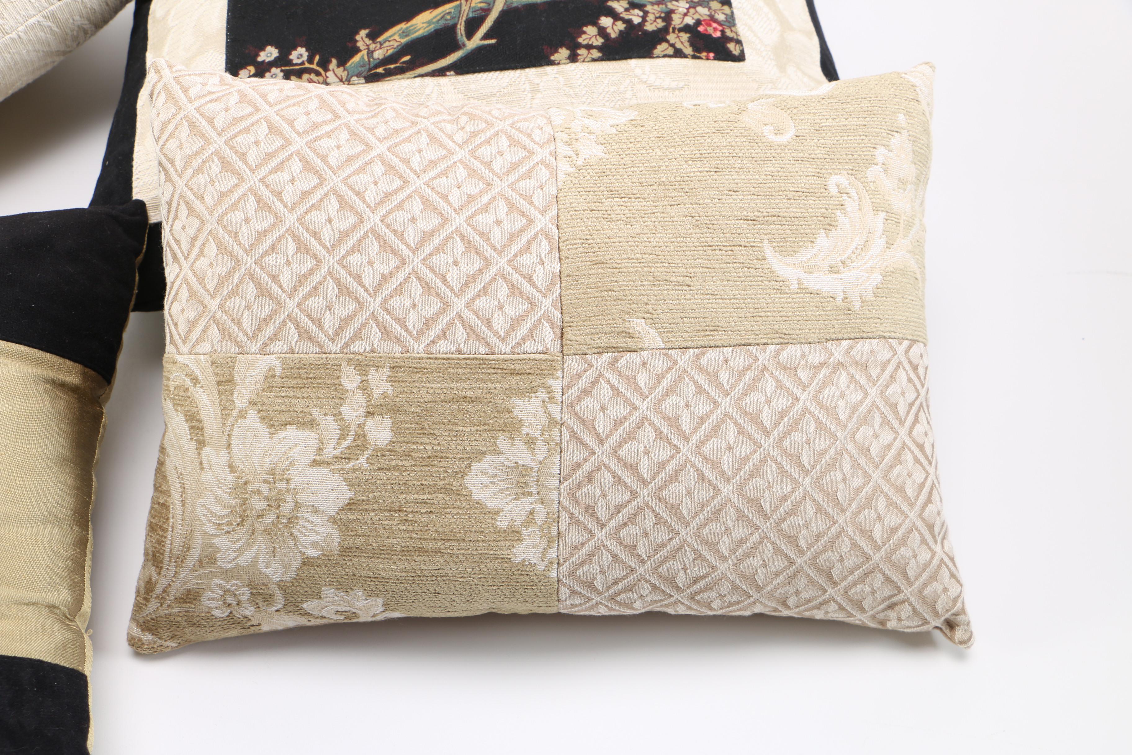 Assorted Floral Throw Pillows