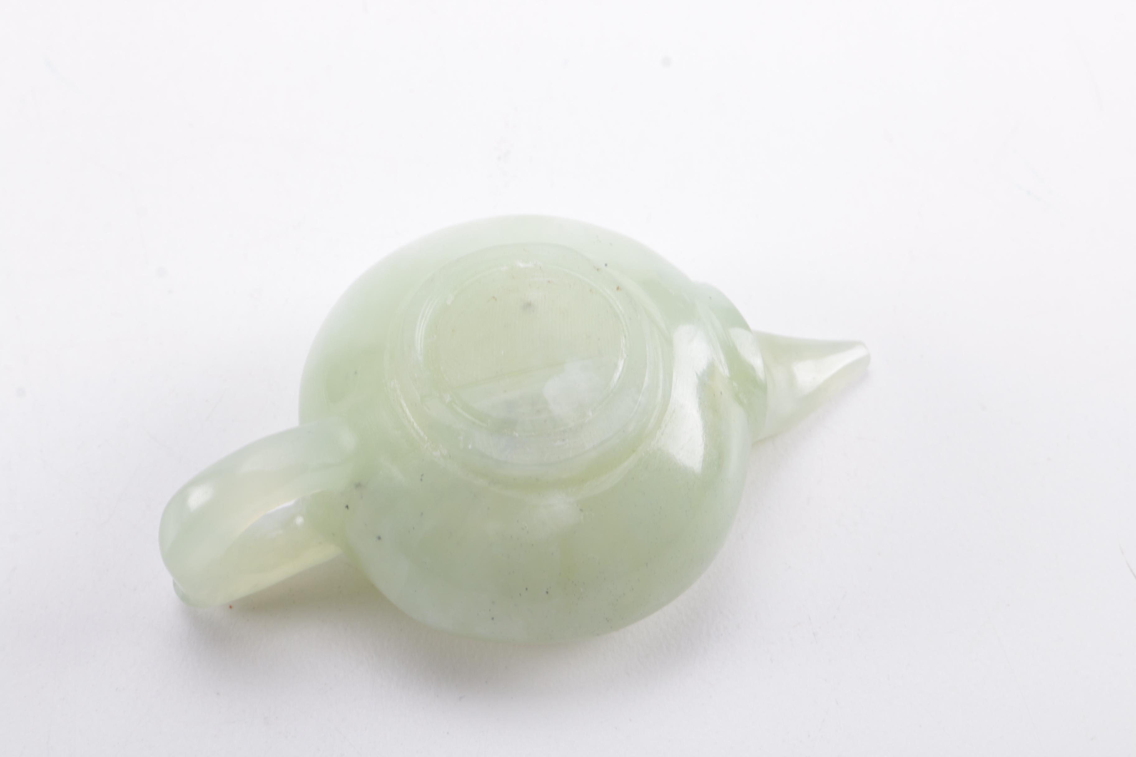 Agate Teapot Figurine