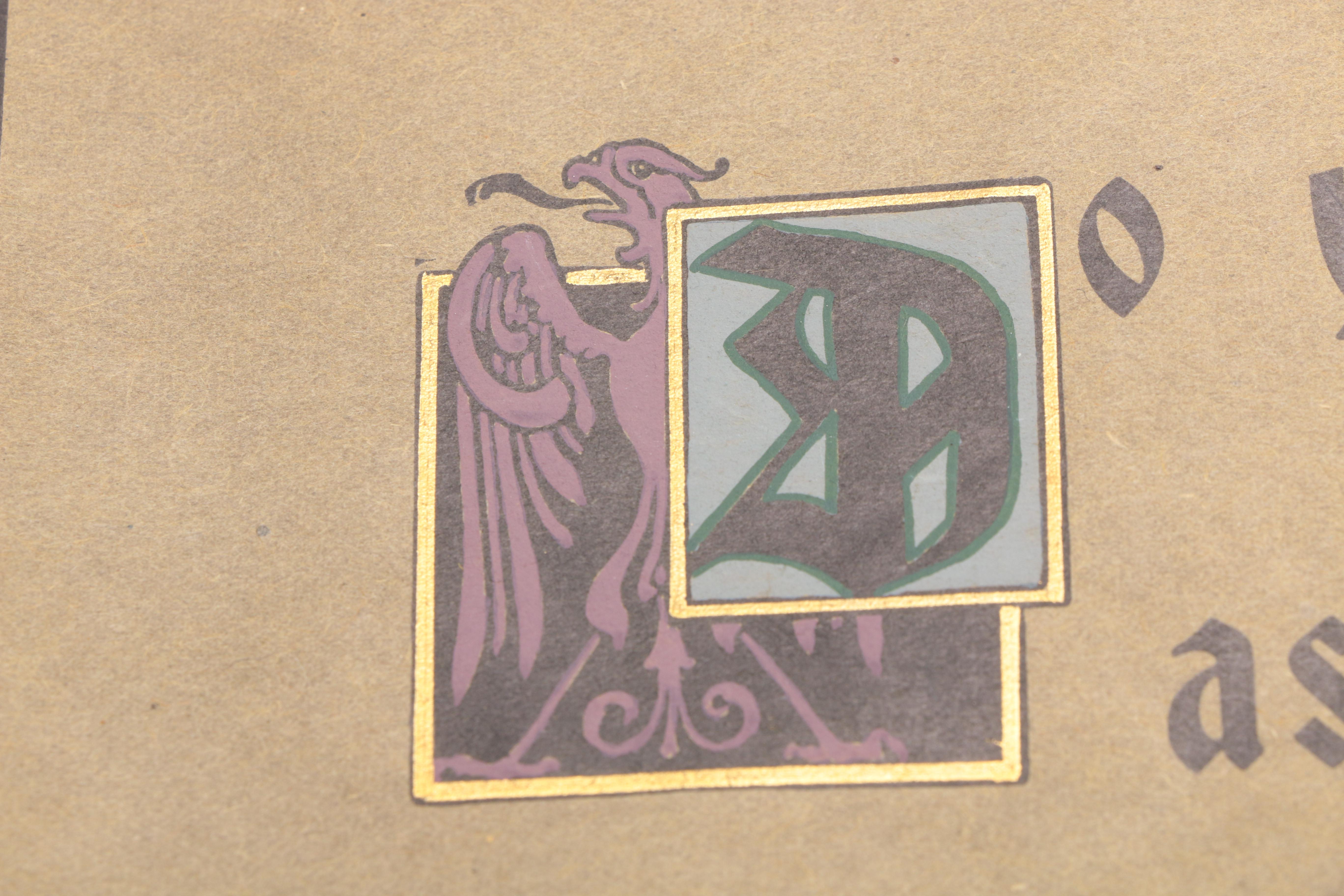 Pair of Roycroft "Do Your Work As Well as You Can" Quotes