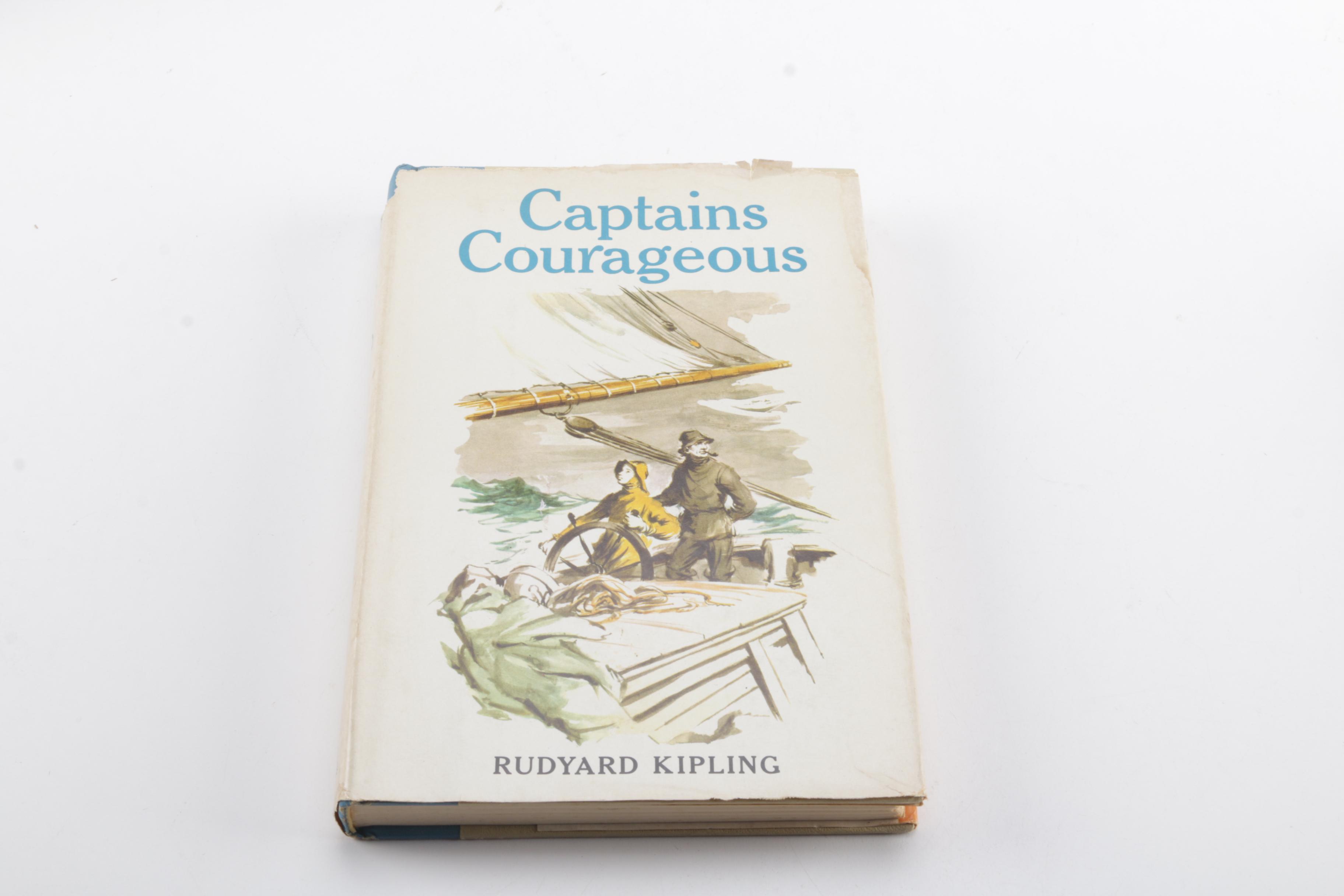 Junior Deluxe Editions of "Robinson Crusoe" and "Captain Courageous"
