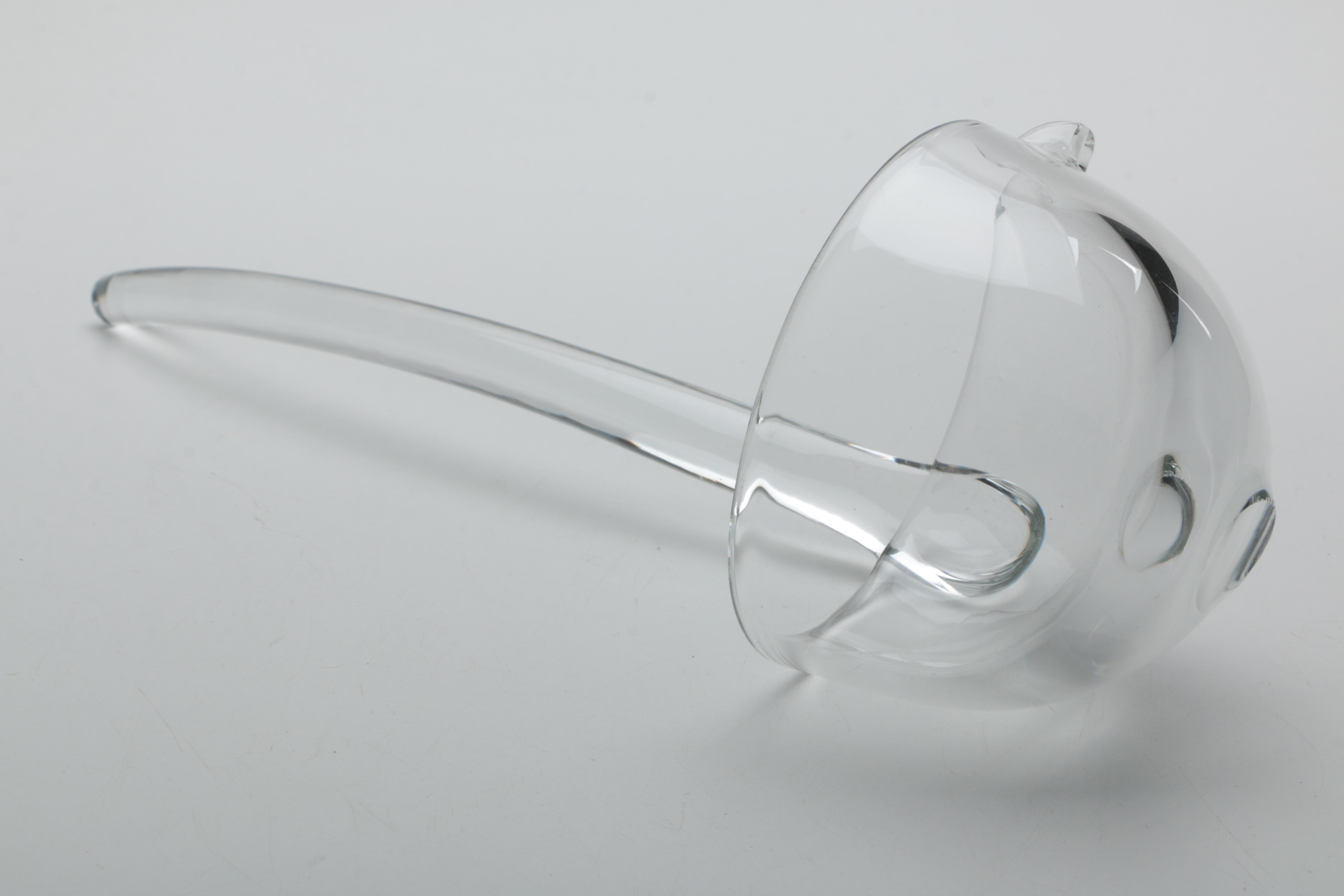 Glass Bowl Trifle and Punch Bowl with Ladel