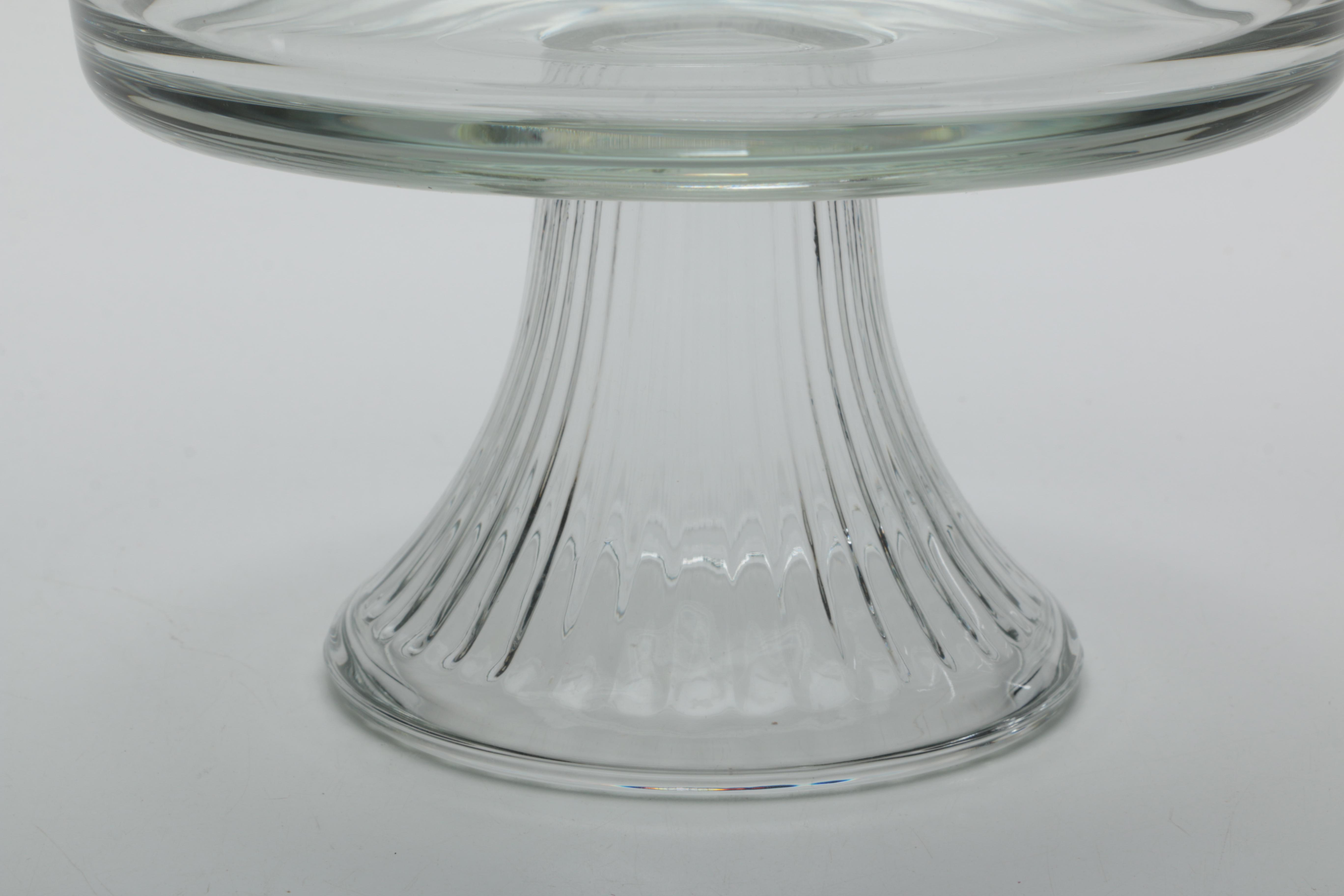Glass Bowl Trifle and Punch Bowl with Ladel