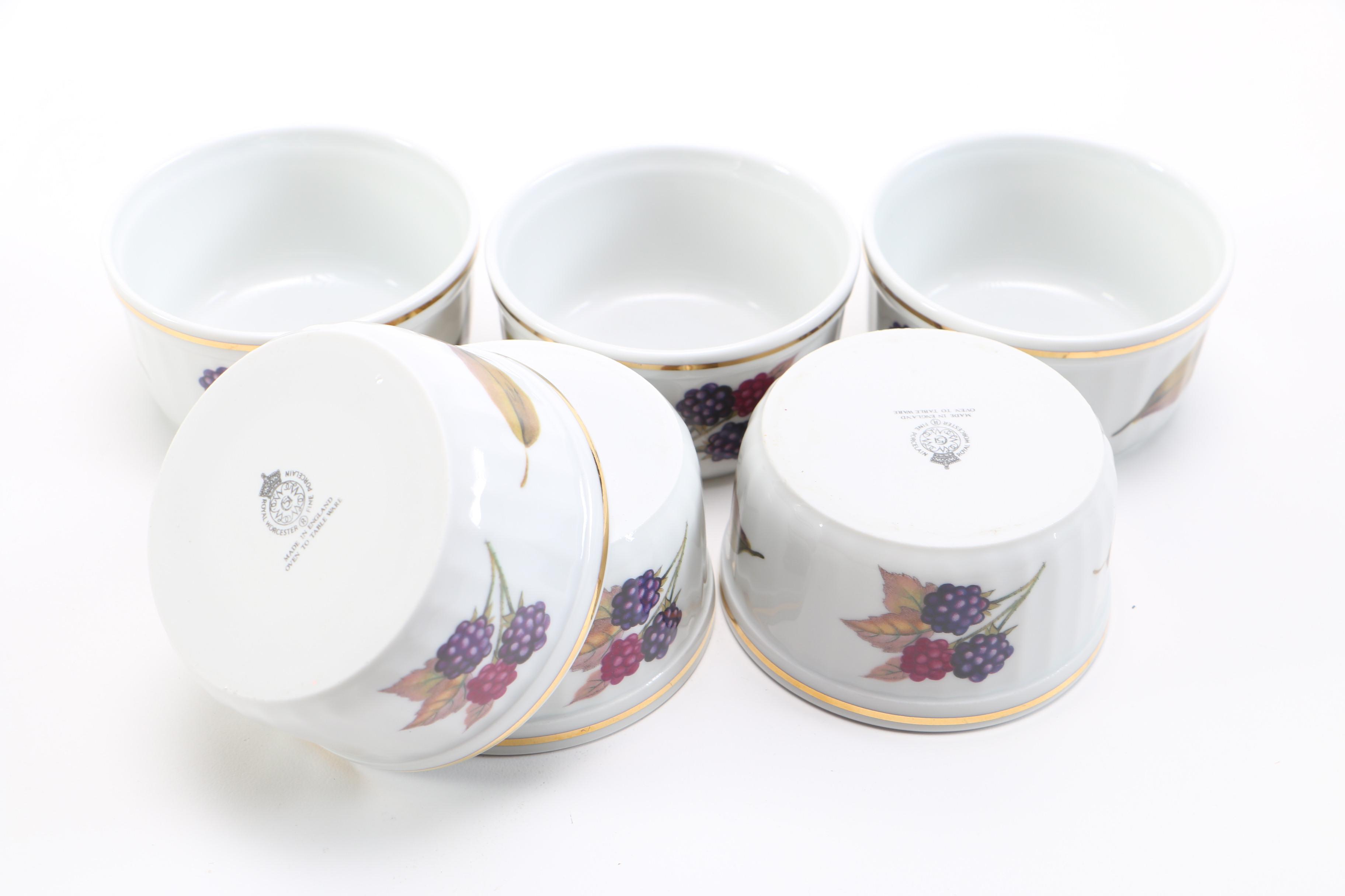 Porcelain Royal Worchester Ramekins