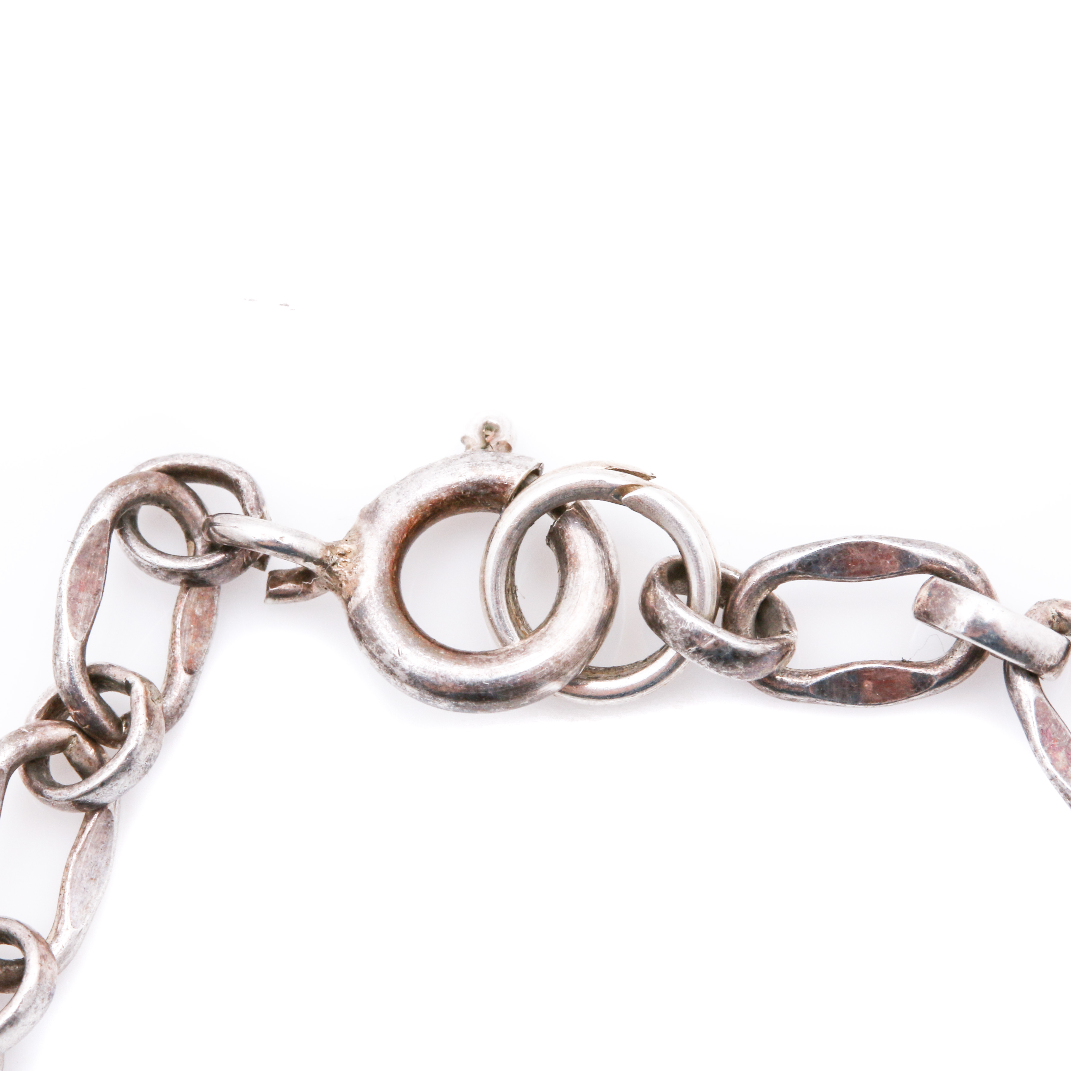 Juan Martinez Sterling Silver Turquoise Bib Necklace