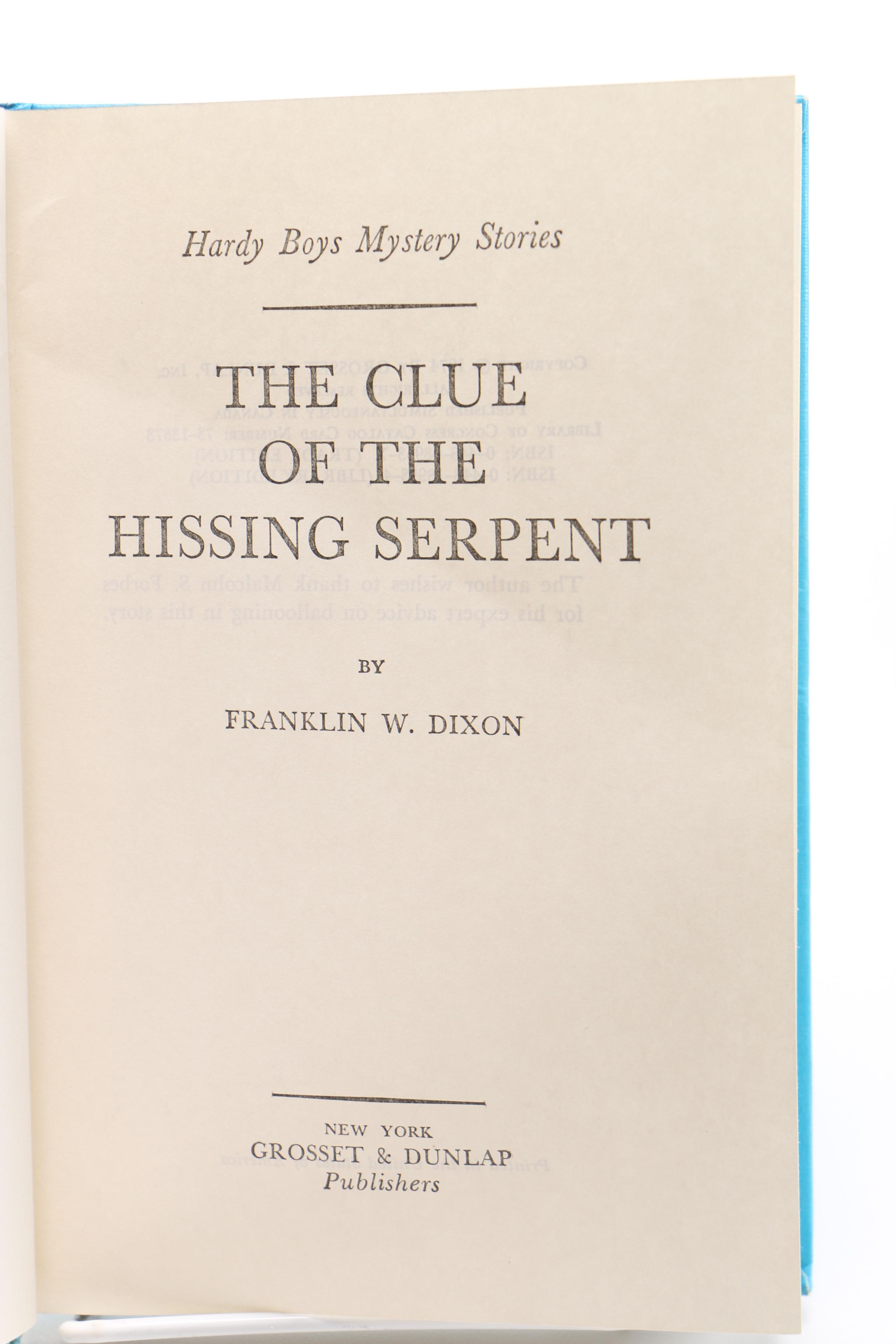 1970s "Hardy Boys" Books