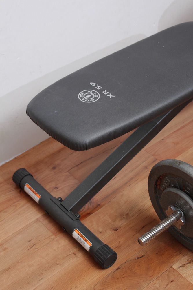 Gold's Gym XR 5.9 Adjustable Weight Bench