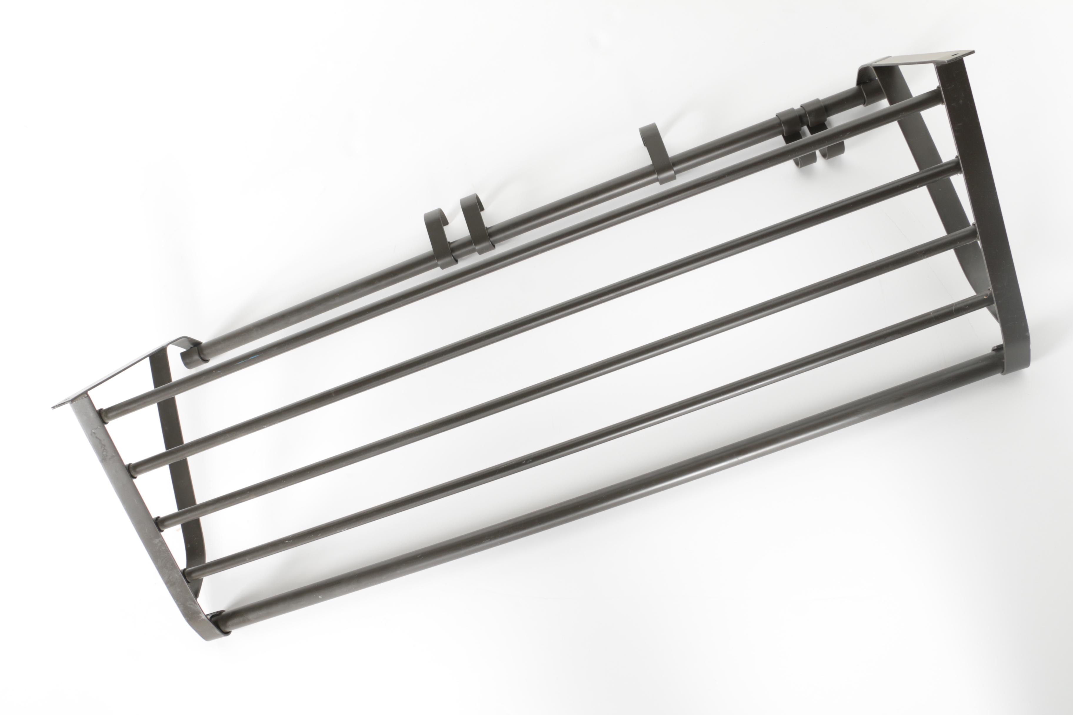 Black Metal Pot Rack