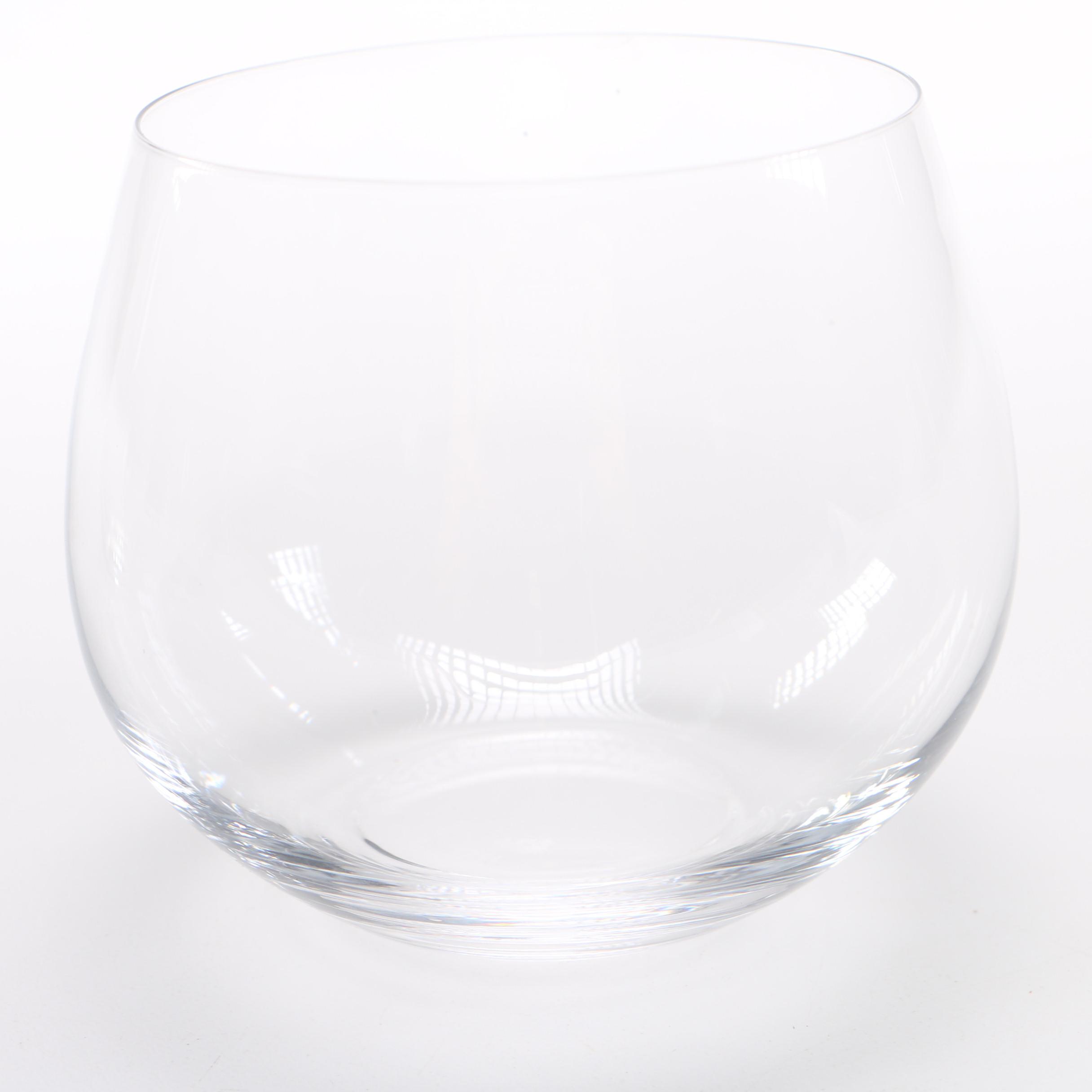Assorted Riedel Stemless Wine Glasses