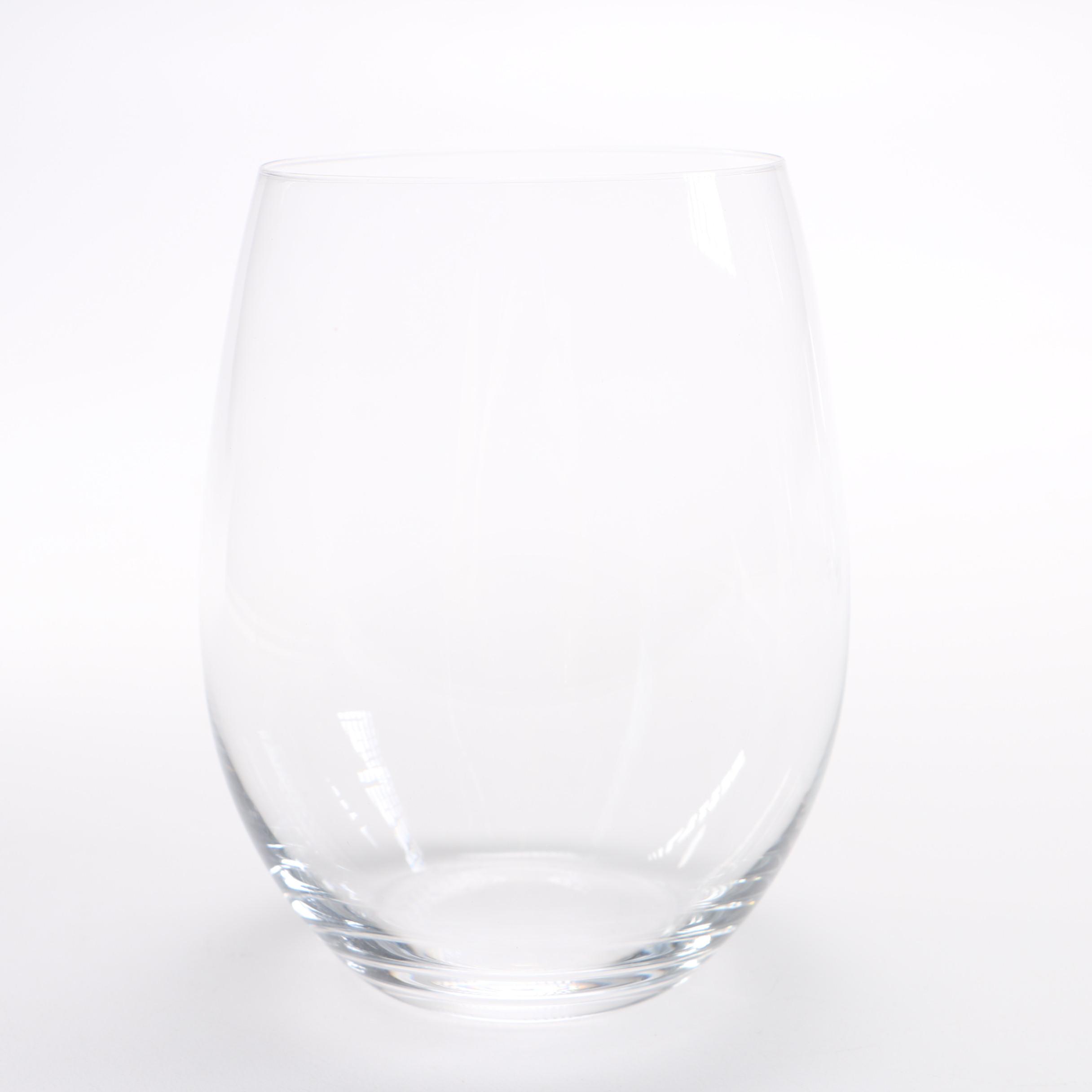 Assorted Riedel Stemless Wine Glasses