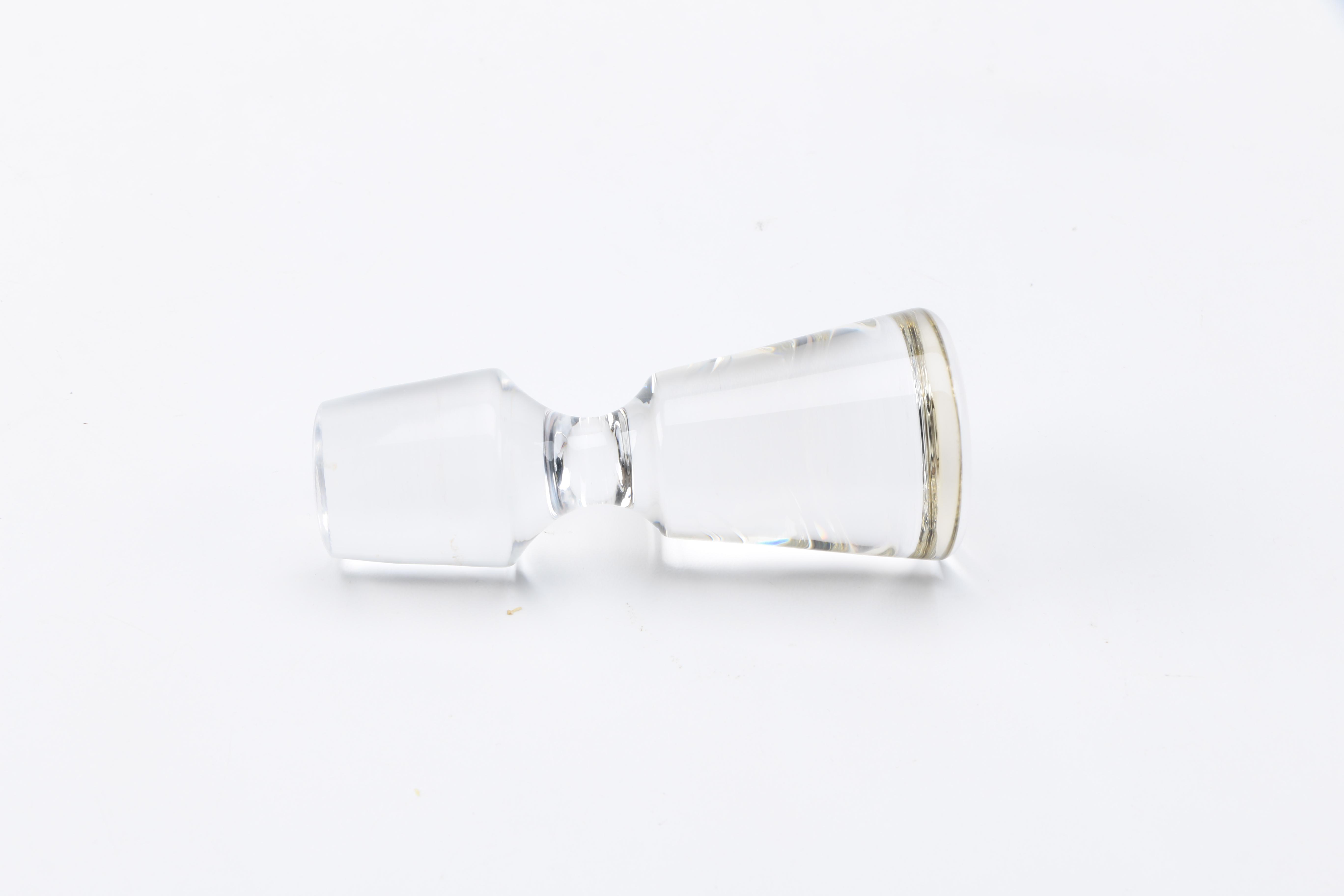 Pair of Clear Glass and Crystal Decanters Including Marquis by Waterford