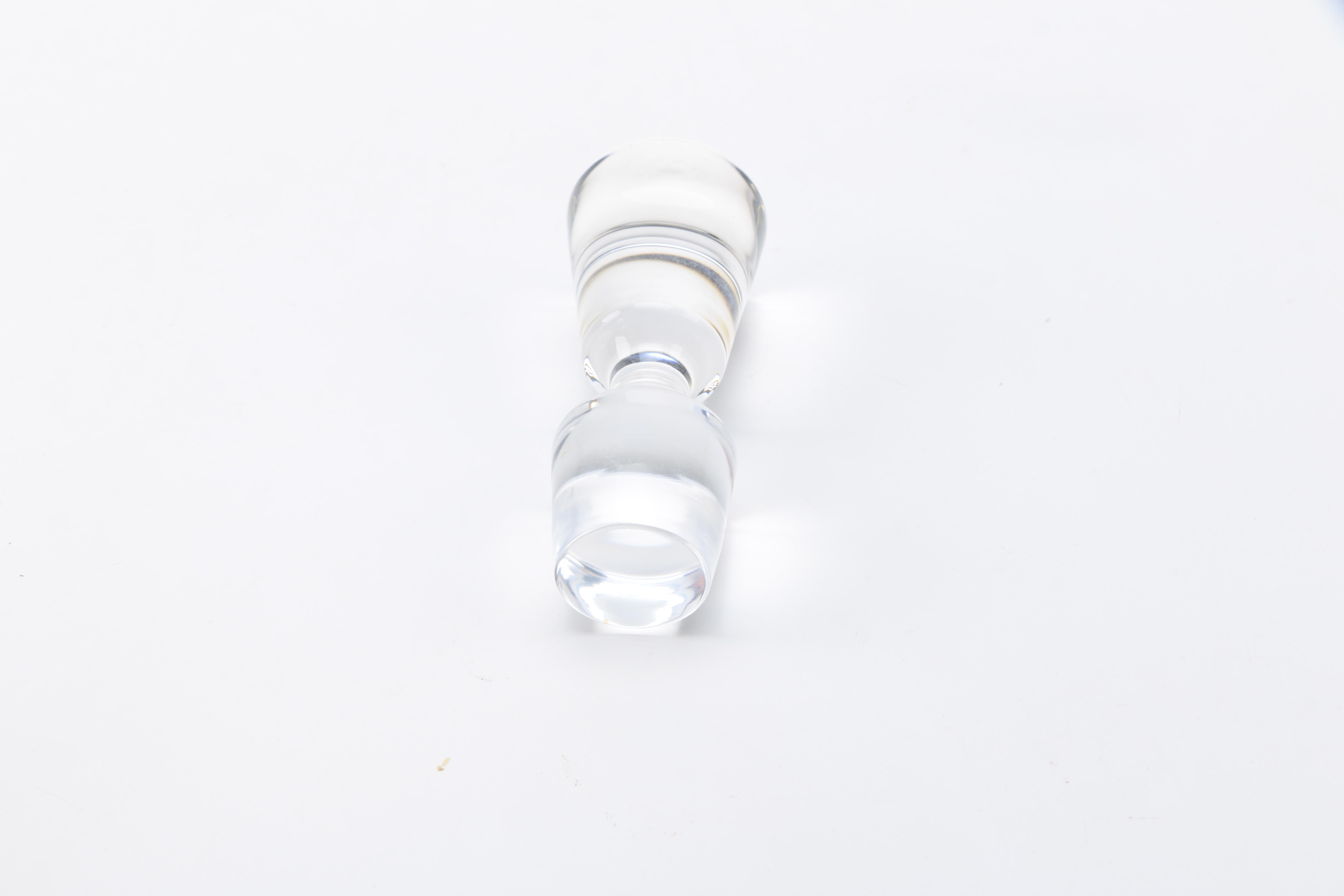 Pair of Clear Glass and Crystal Decanters Including Marquis by Waterford