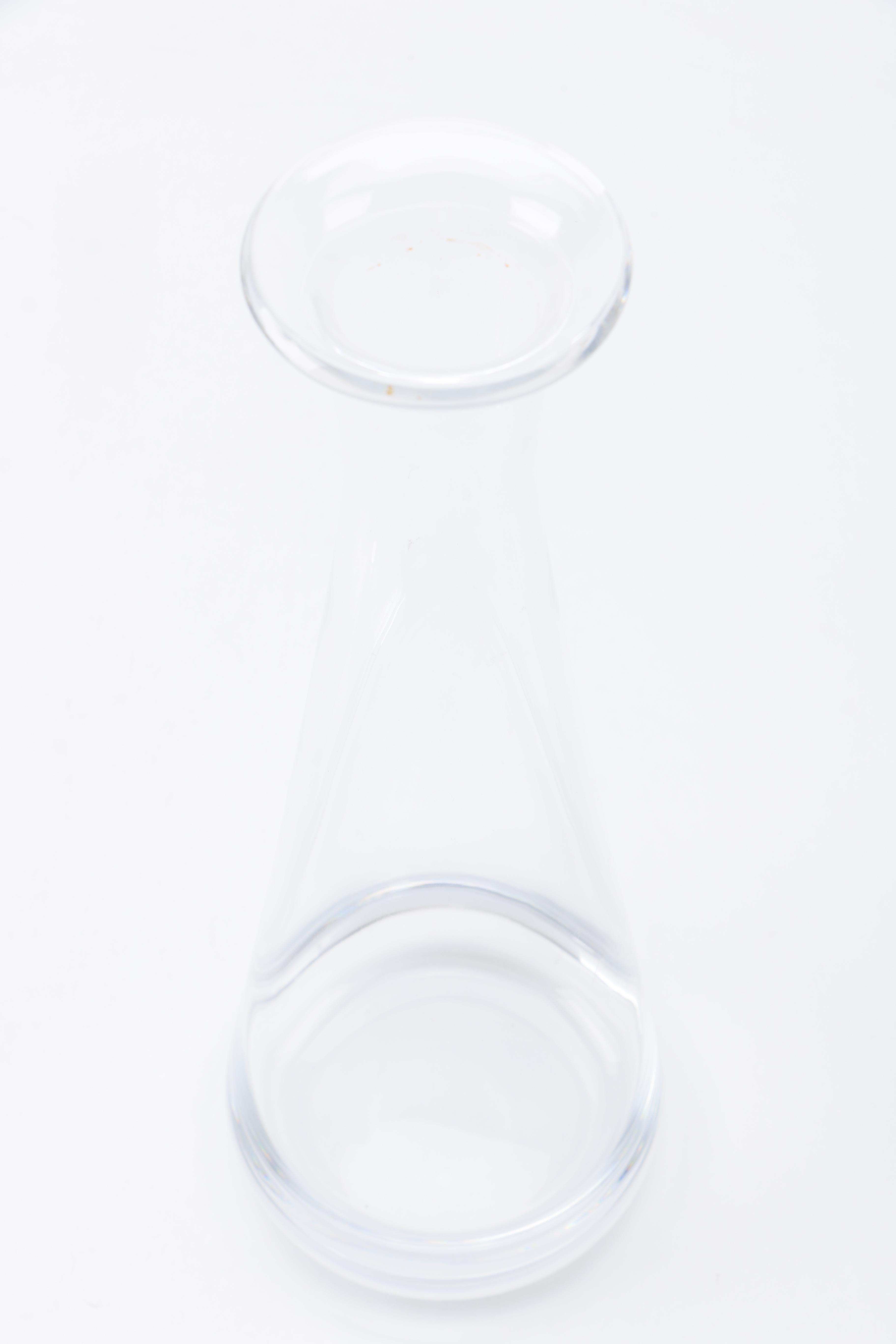 Pair of Clear Glass and Crystal Decanters Including Marquis by Waterford