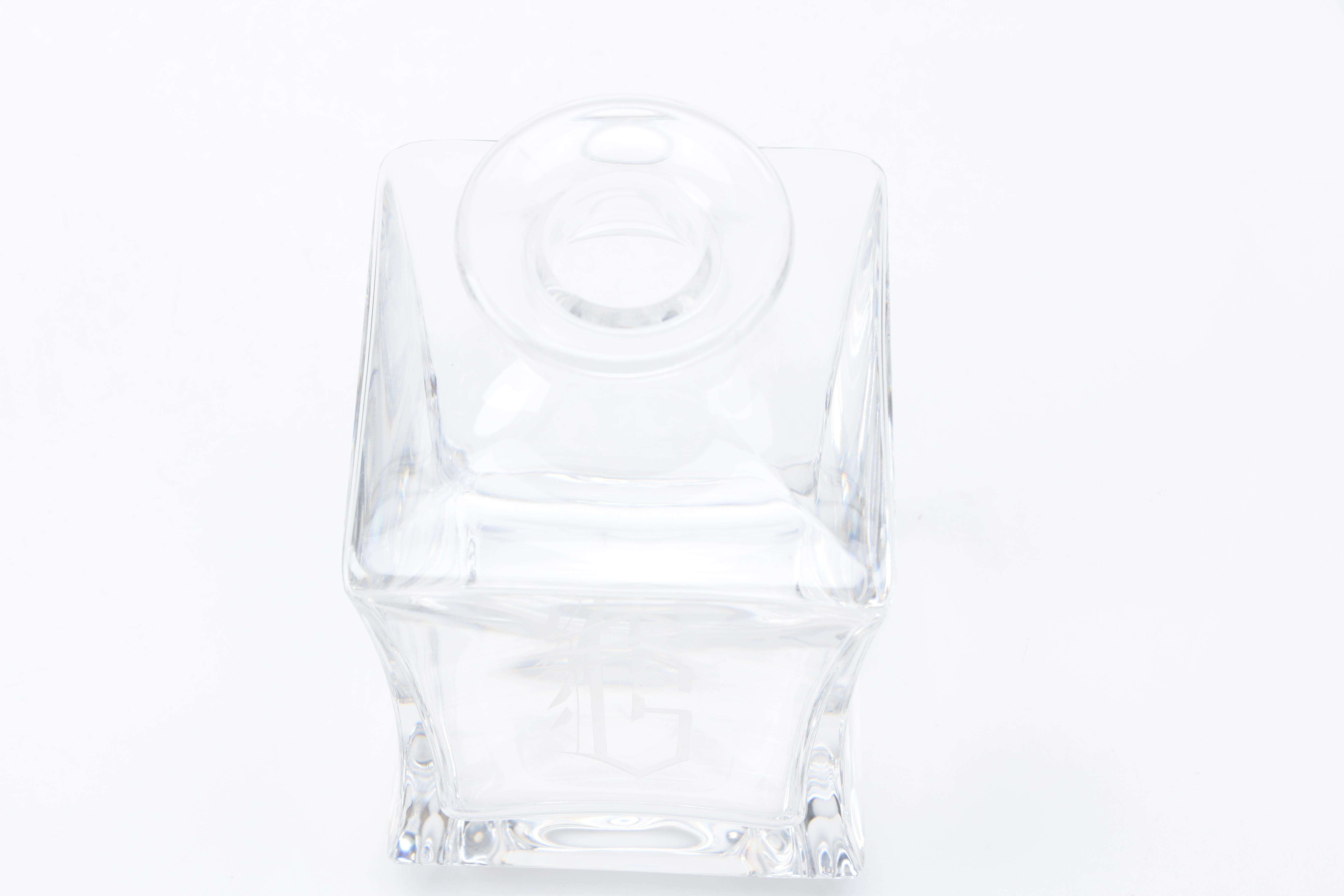 Pair of Clear Glass and Crystal Decanters Including Marquis by Waterford